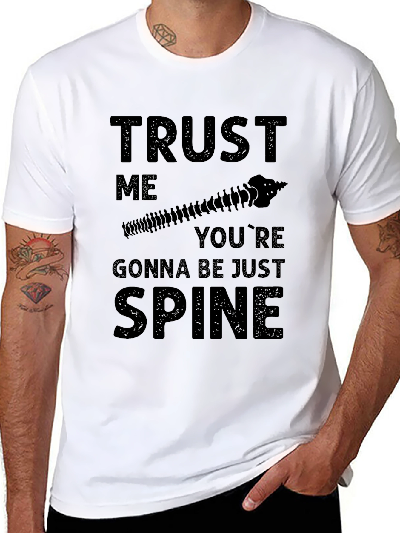 Trust Me Youre Gonna Be Just Spine T-Shirt
