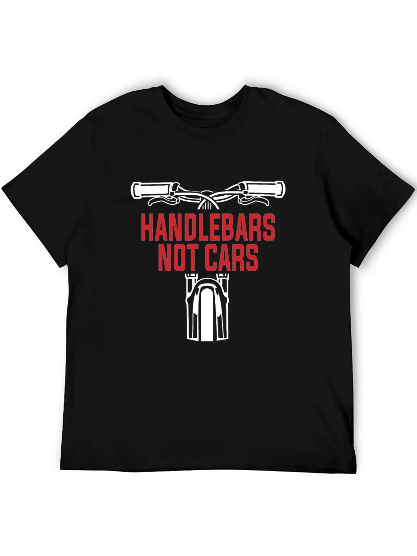 Handlebars Not Cars Graphic Tee
