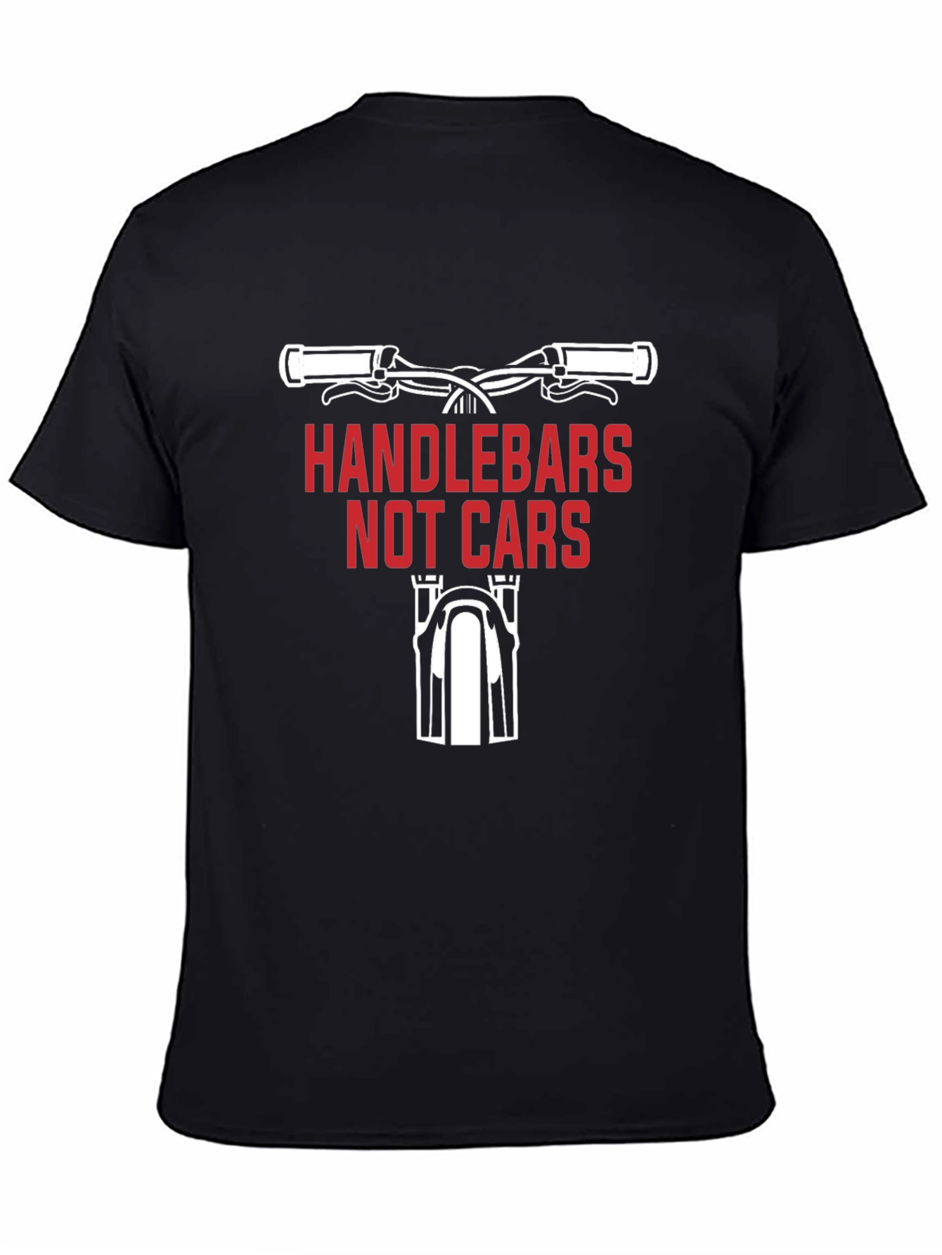 Handlebars Not Cars Graphic Tee