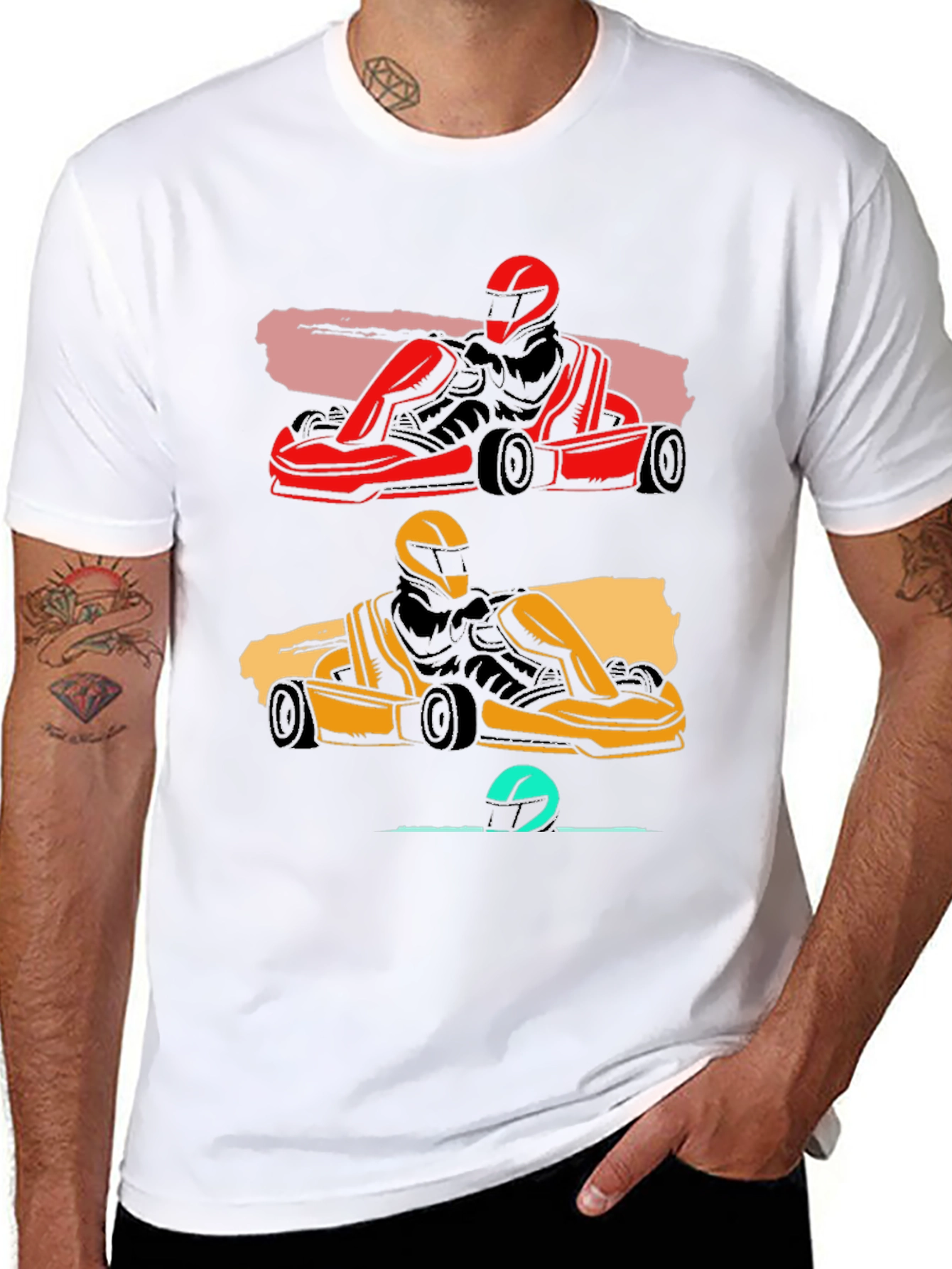 Go Kart Racing T-Shirt