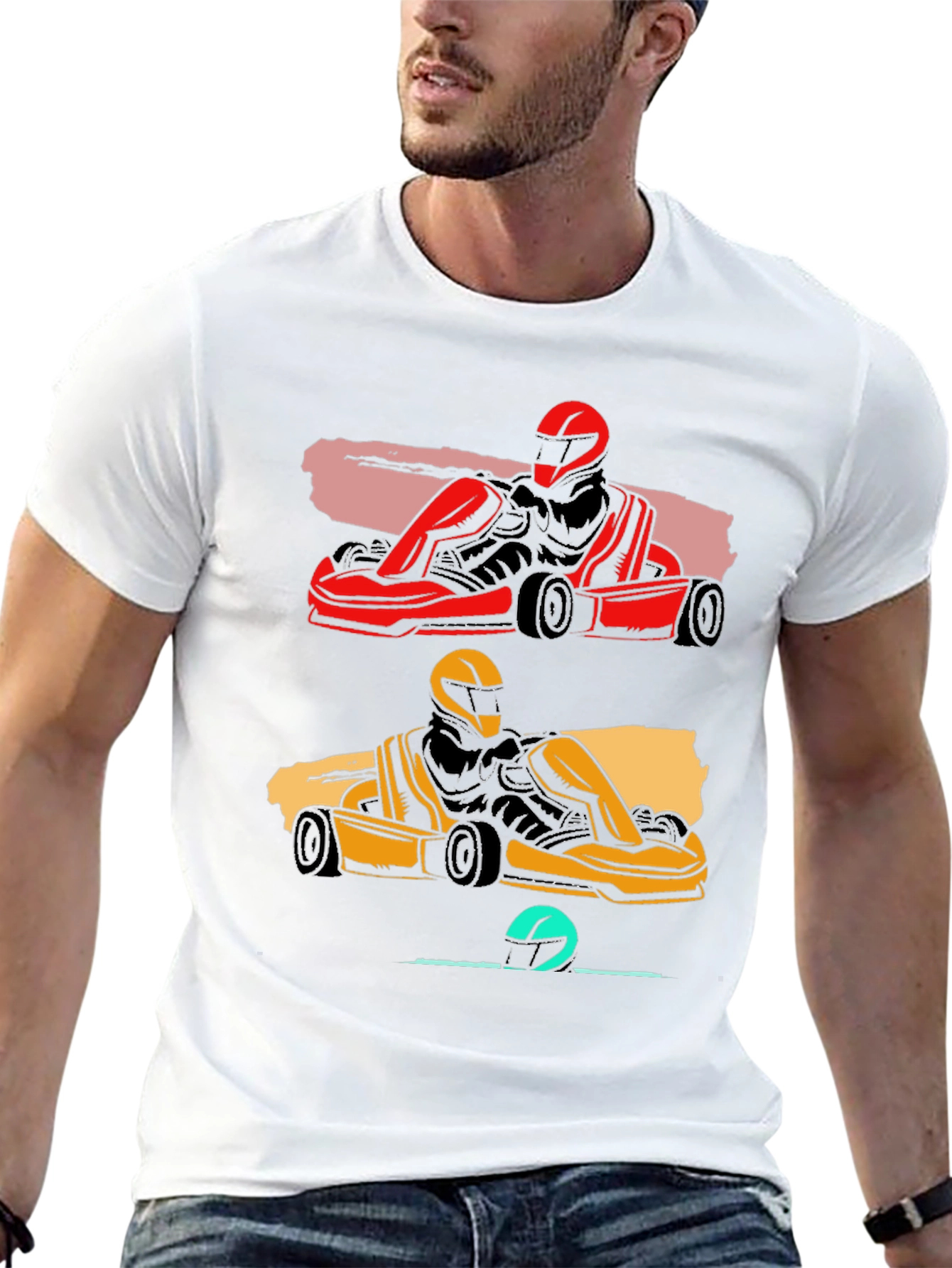 Go Kart Racing T-Shirt