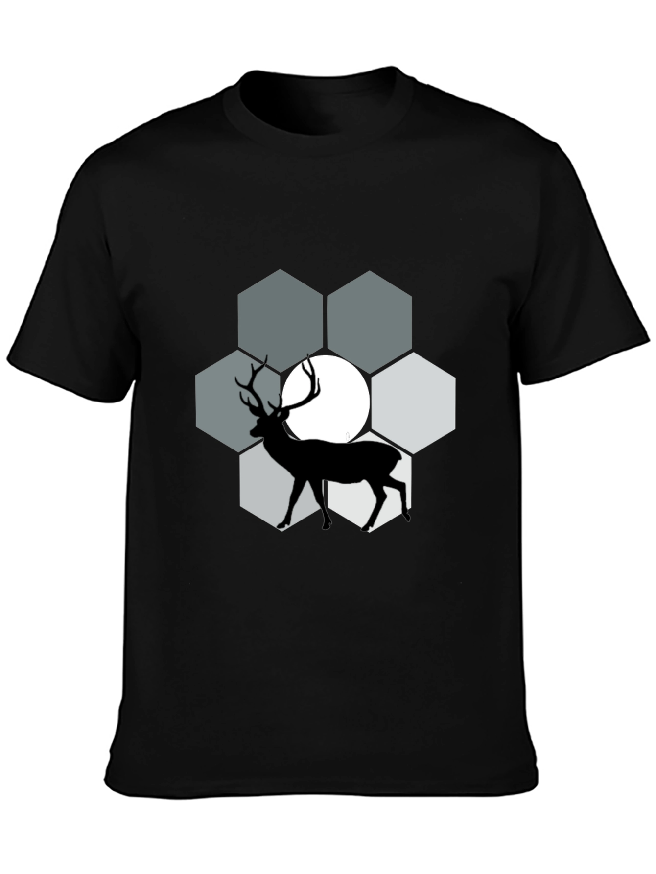 Deer Silhouette Graphic Tee