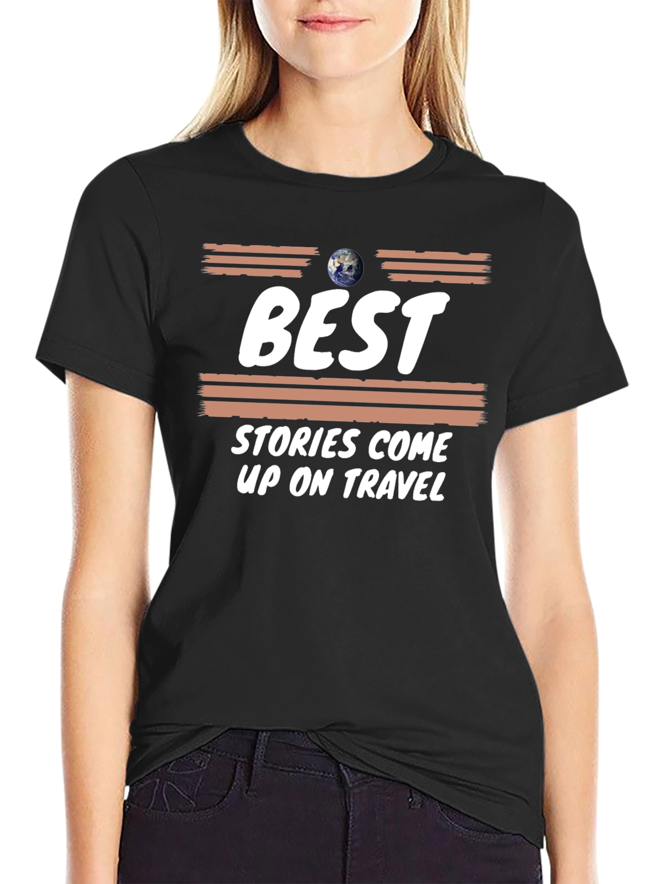 Travel Stories Graphic Tee - Soft Cotton Blend