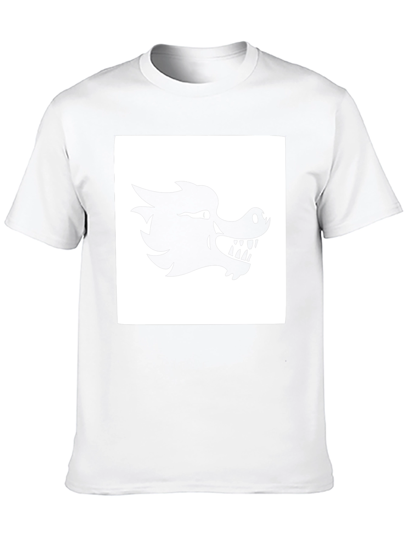 Dragon Graphic T-Shirt - Bold Black Design