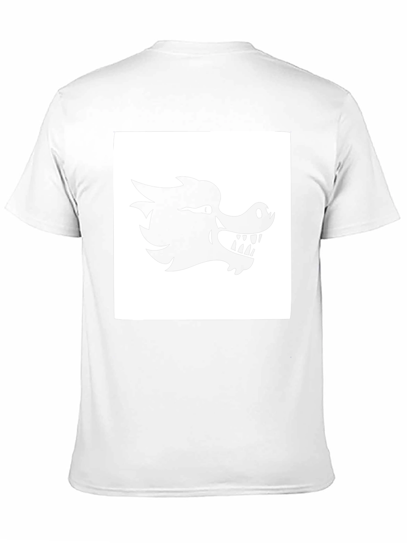 Dragon Graphic T-Shirt - Bold Black Design