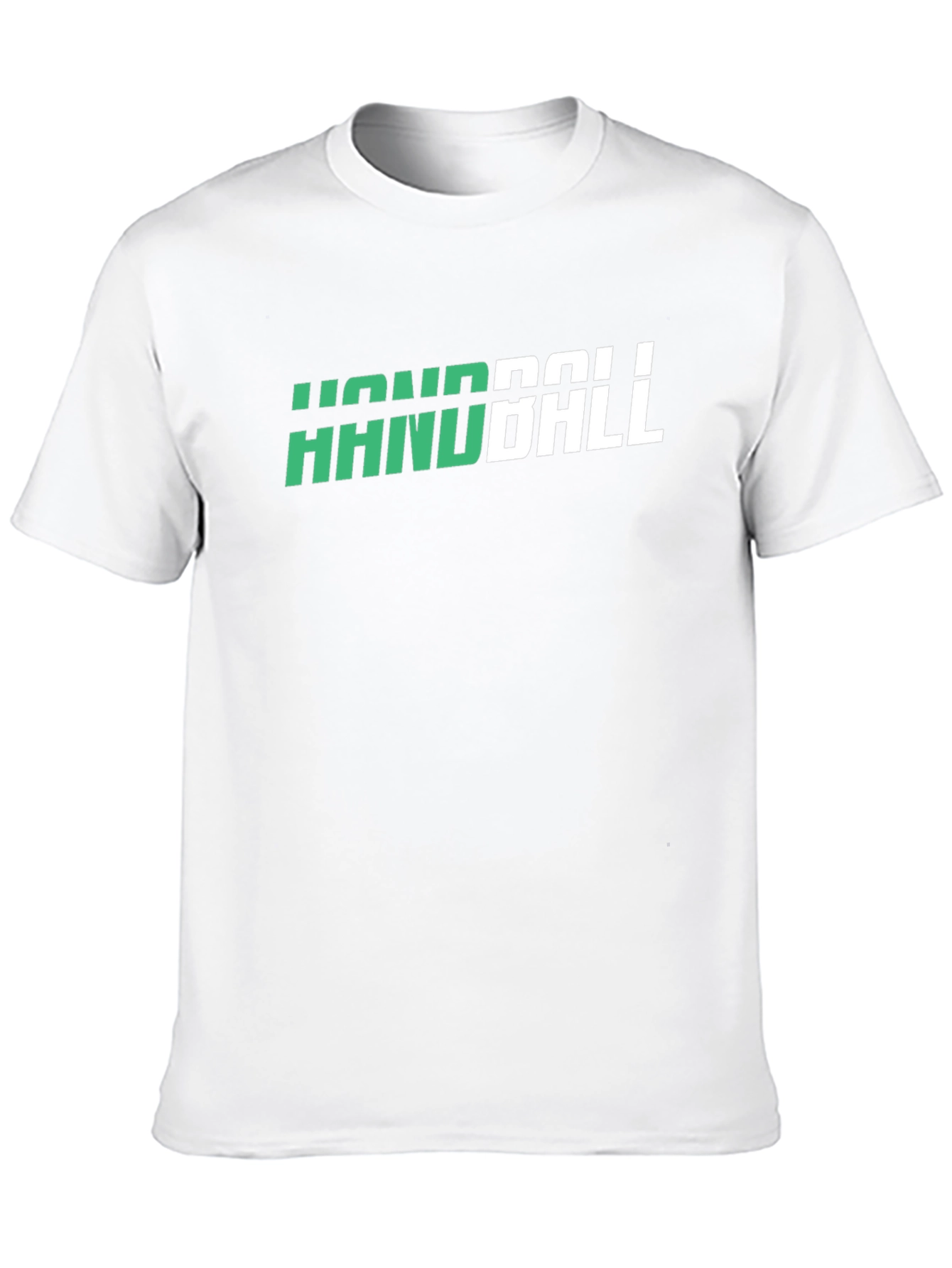 Handball Graphic Tee - Sporty Black T-Shirt