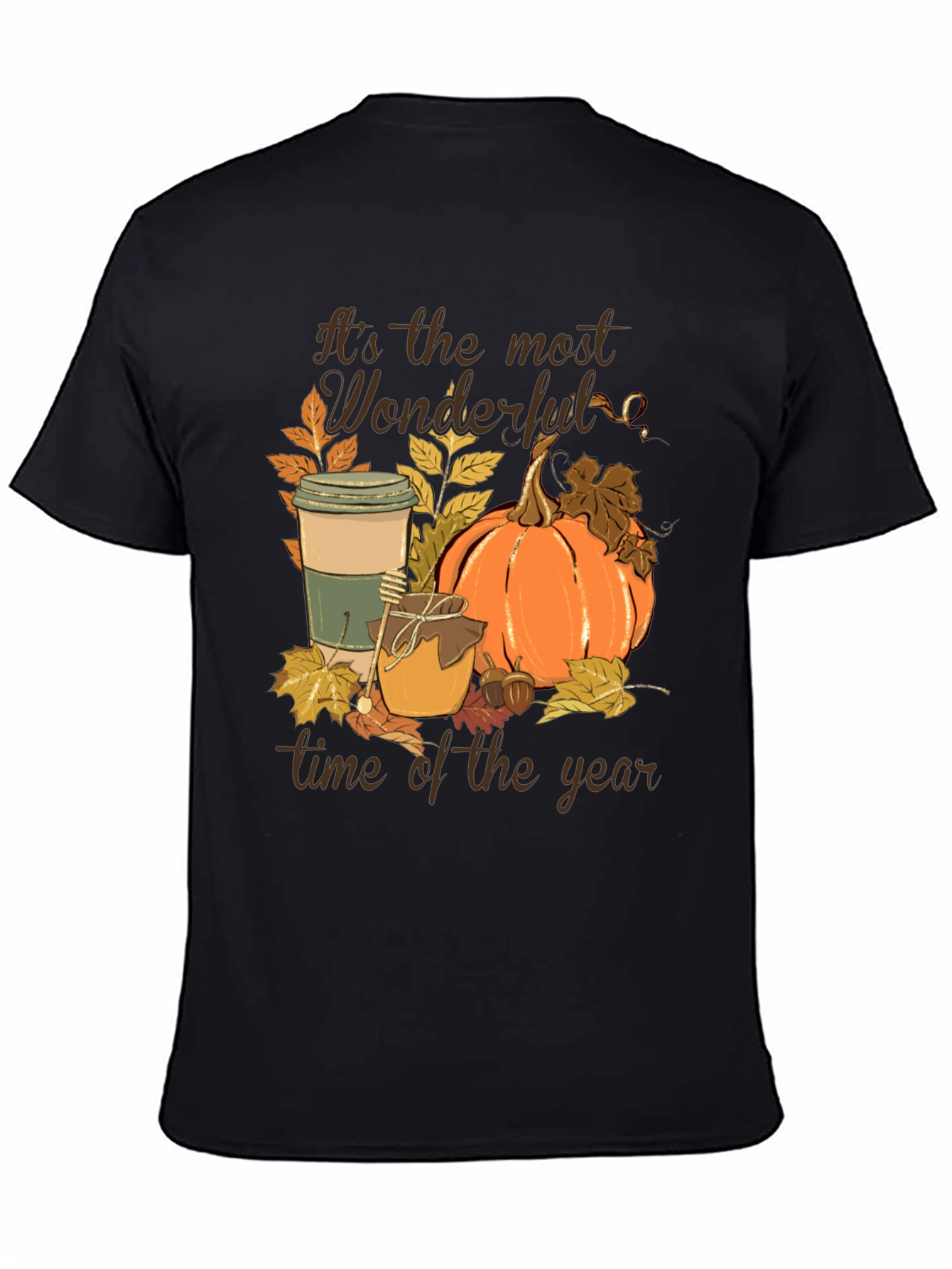 Fall Vibes Graphic Tee - Wonderful Time of Year