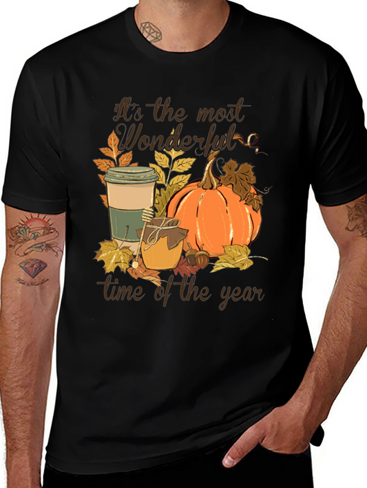 Fall Vibes Graphic Tee - Wonderful Time of Year