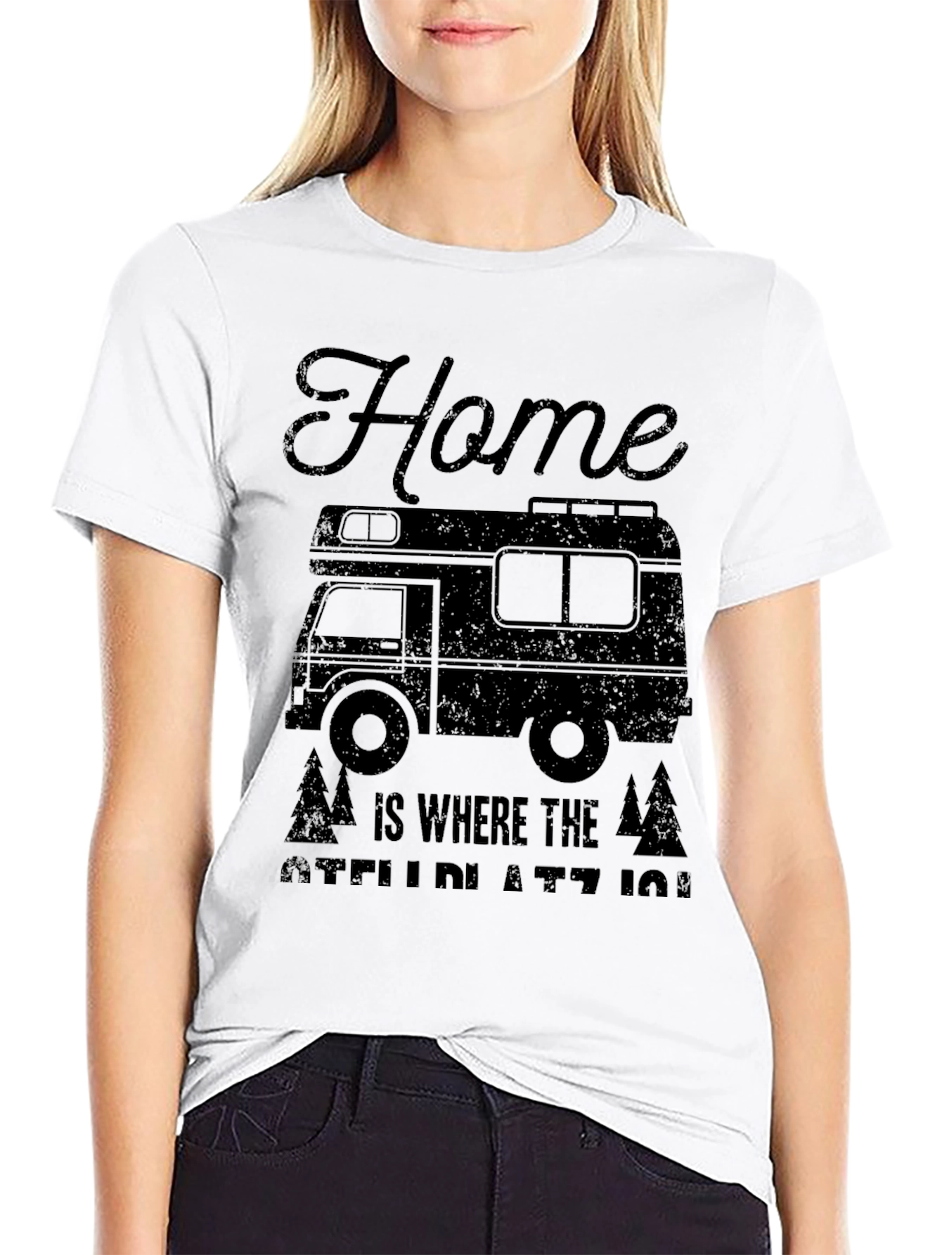 Home is Where Stellplatz Is T-Shirt