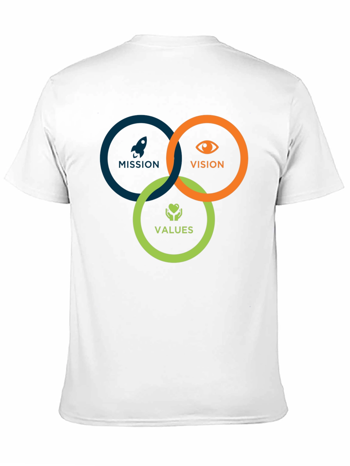 Mission Vision Values Graphic T-Shirt