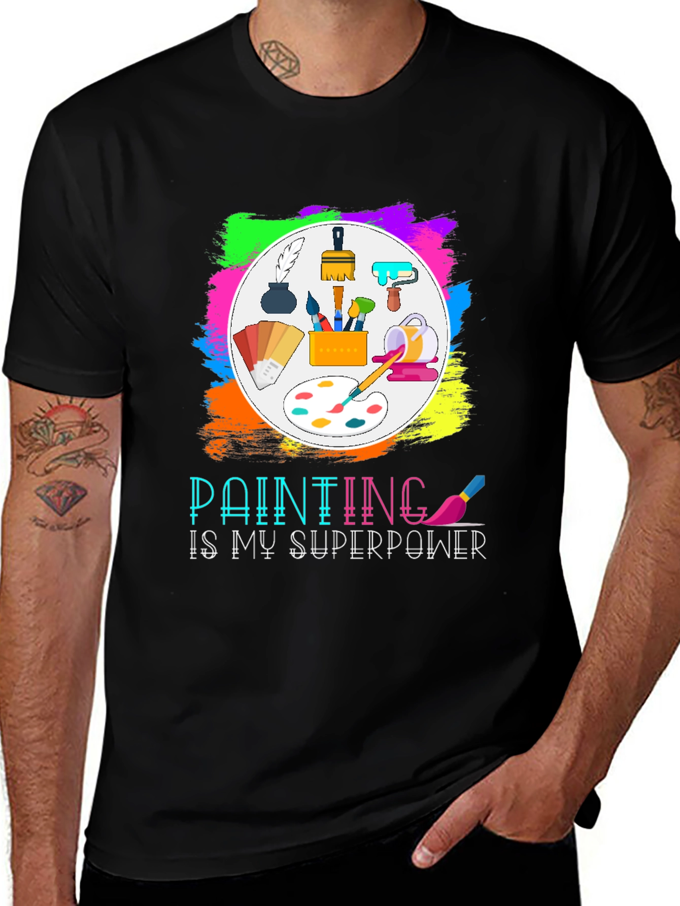 Painting is My Superpower T-Shirt