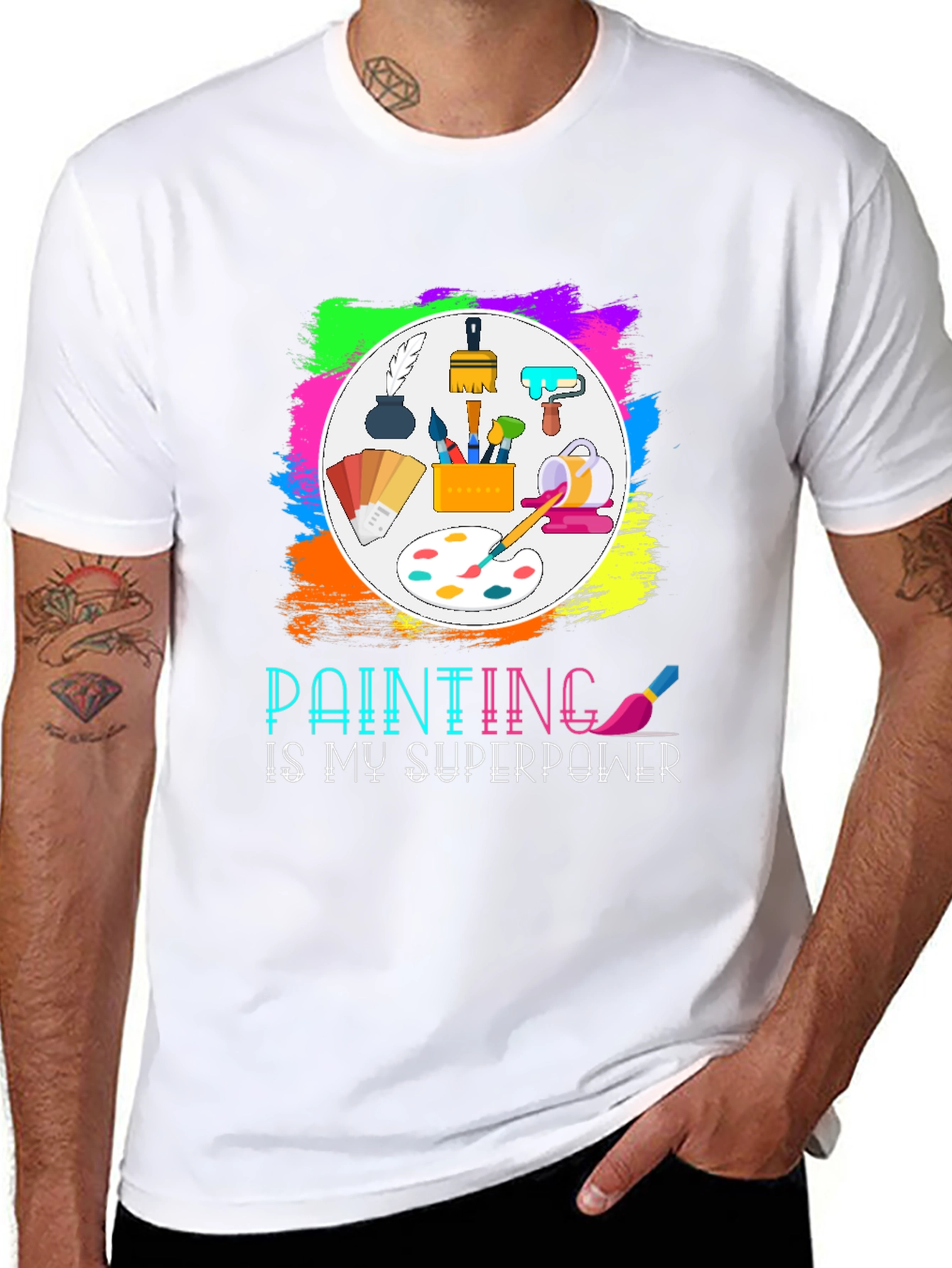 Painting is My Superpower T-Shirt