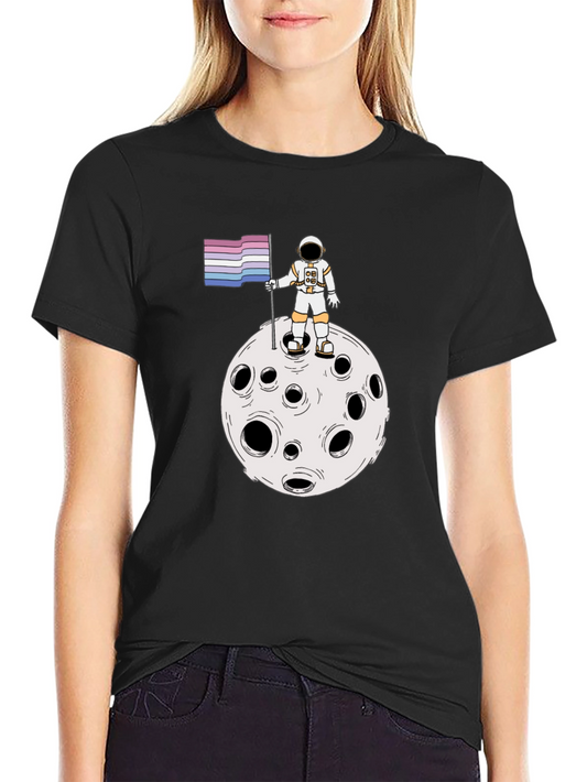 Omnisexual Pride Astronaut T-Shirt