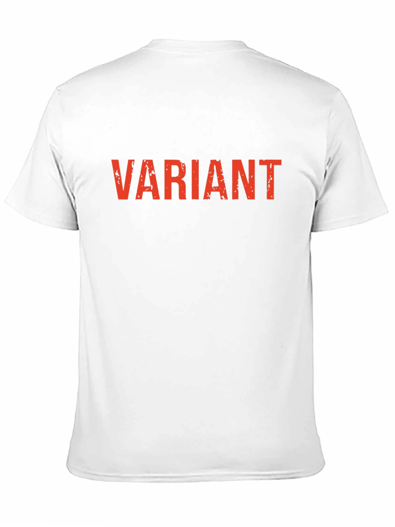 Variant Graphic Tee - Black Cotton Casual T-Shirt