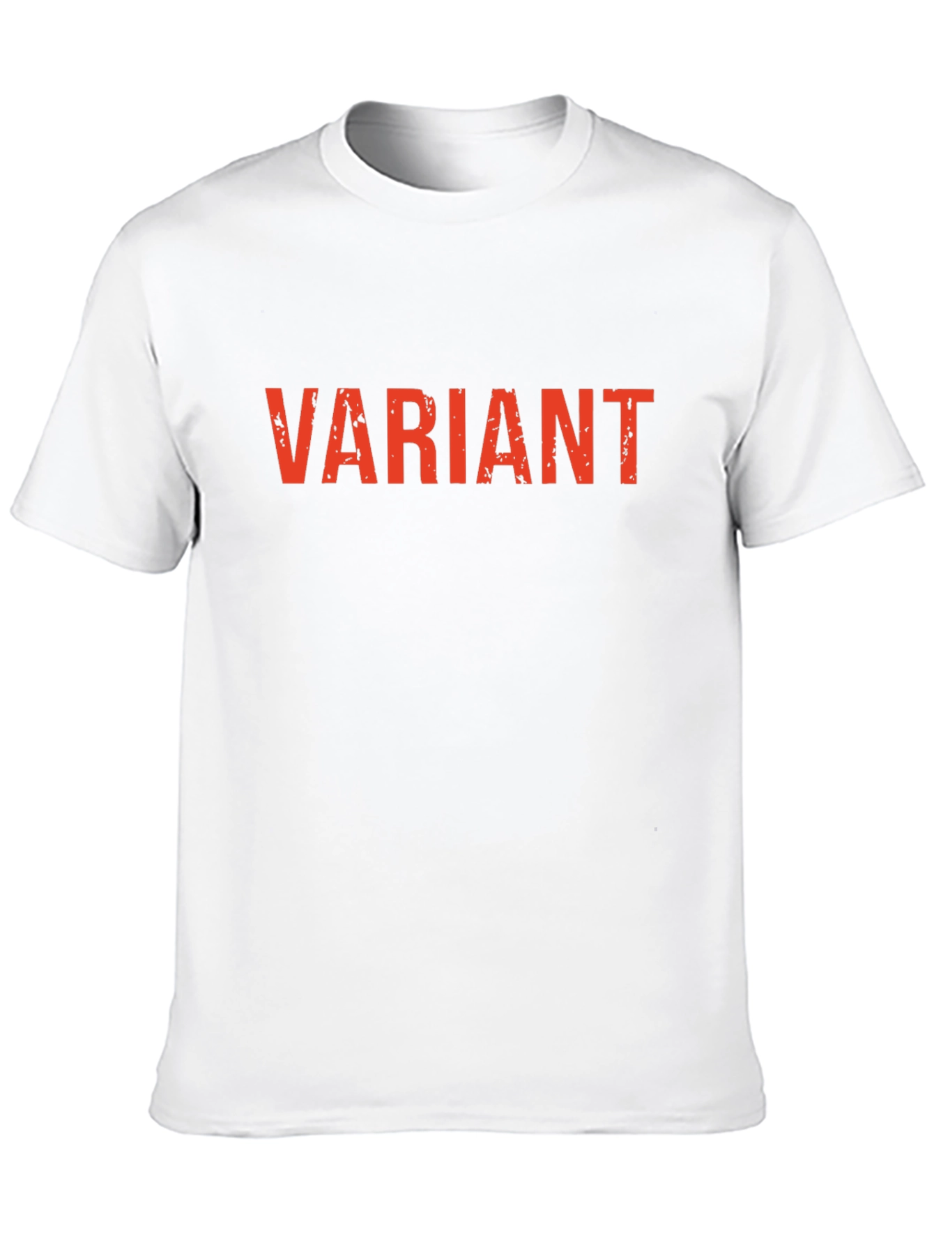 Variant Graphic Tee - Black Cotton Casual T-Shirt