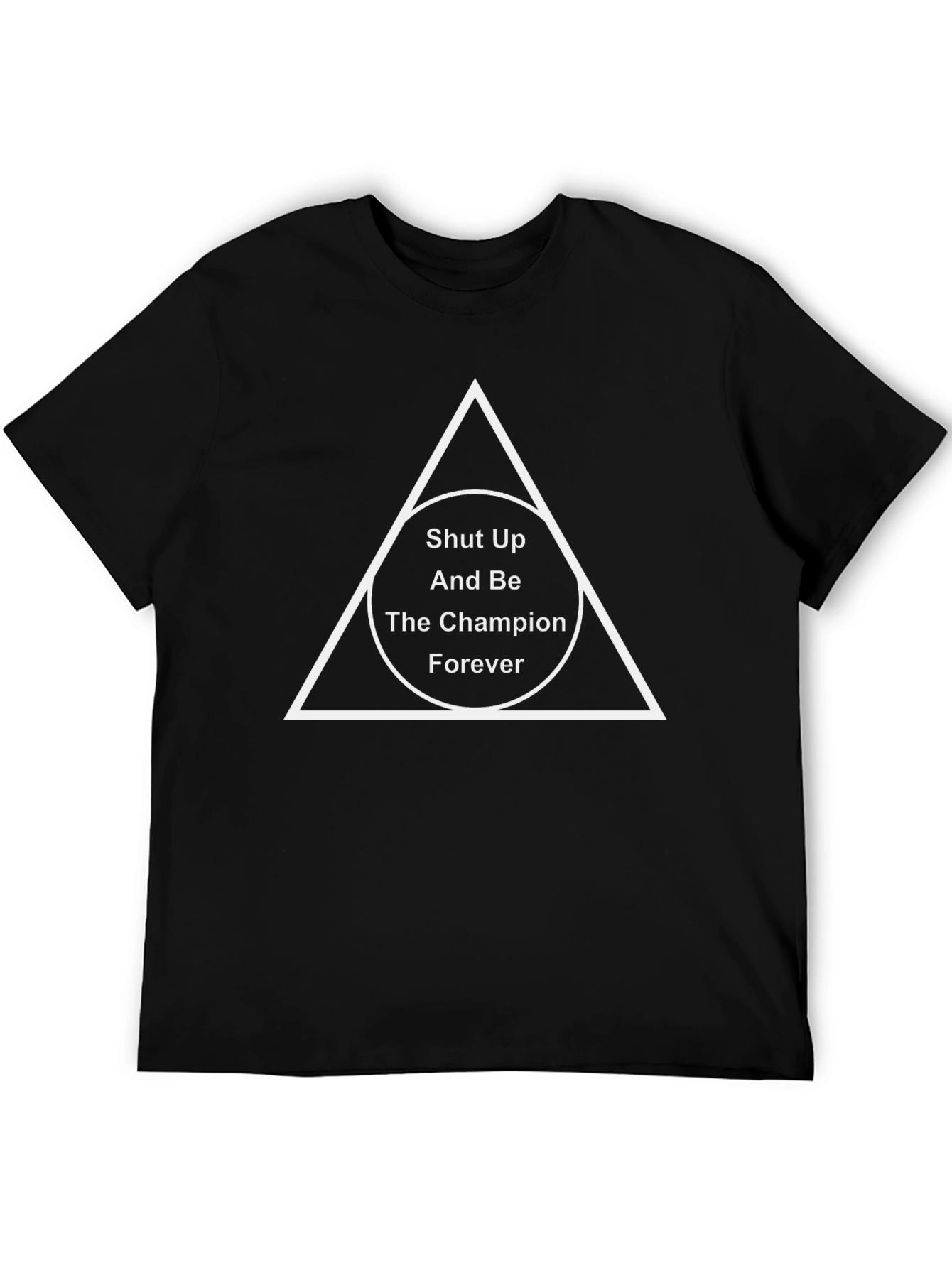 Champion Forever Black Graphic Tee
