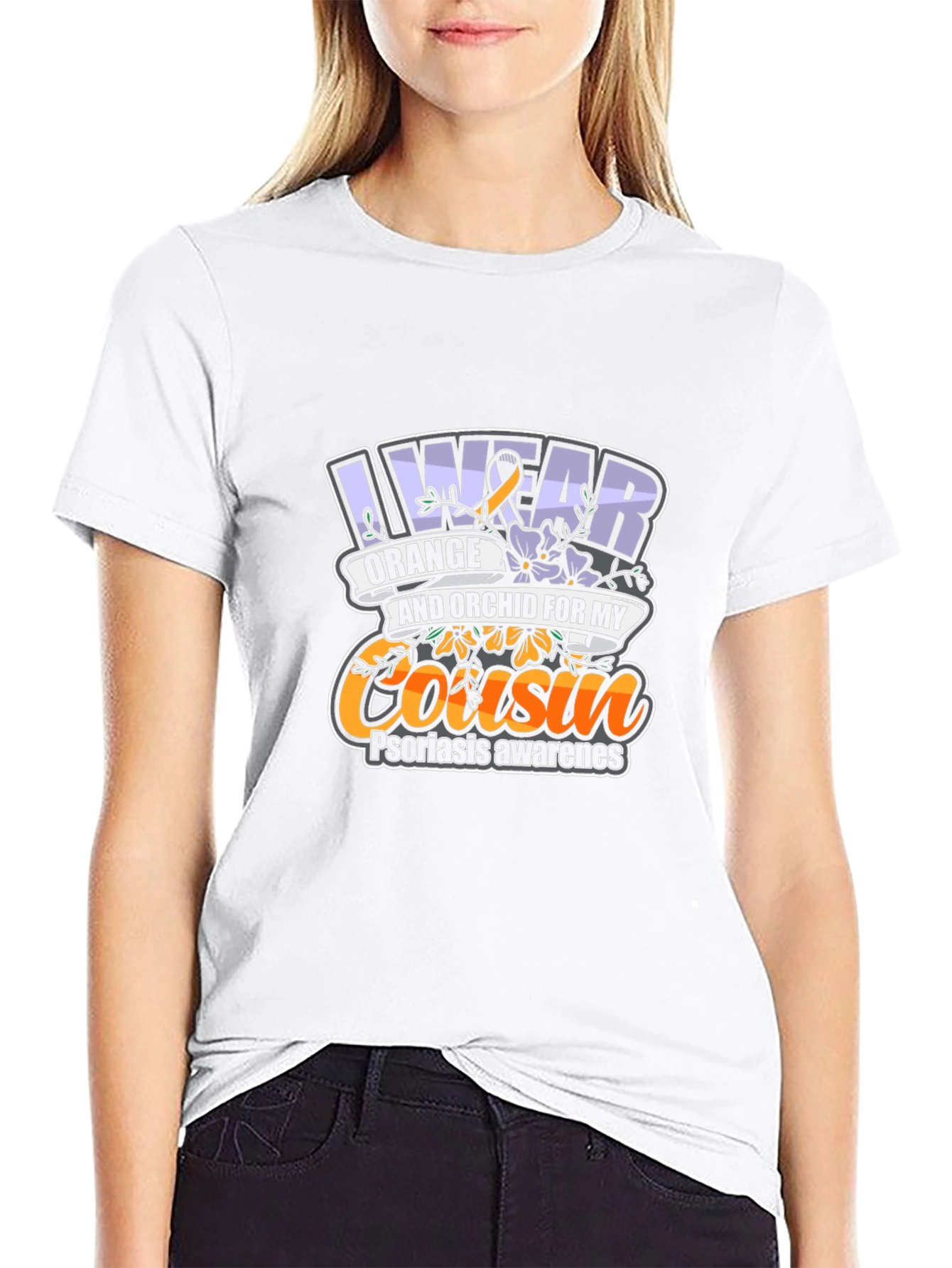 Psoriasis Awareness Cousin T-Shirt