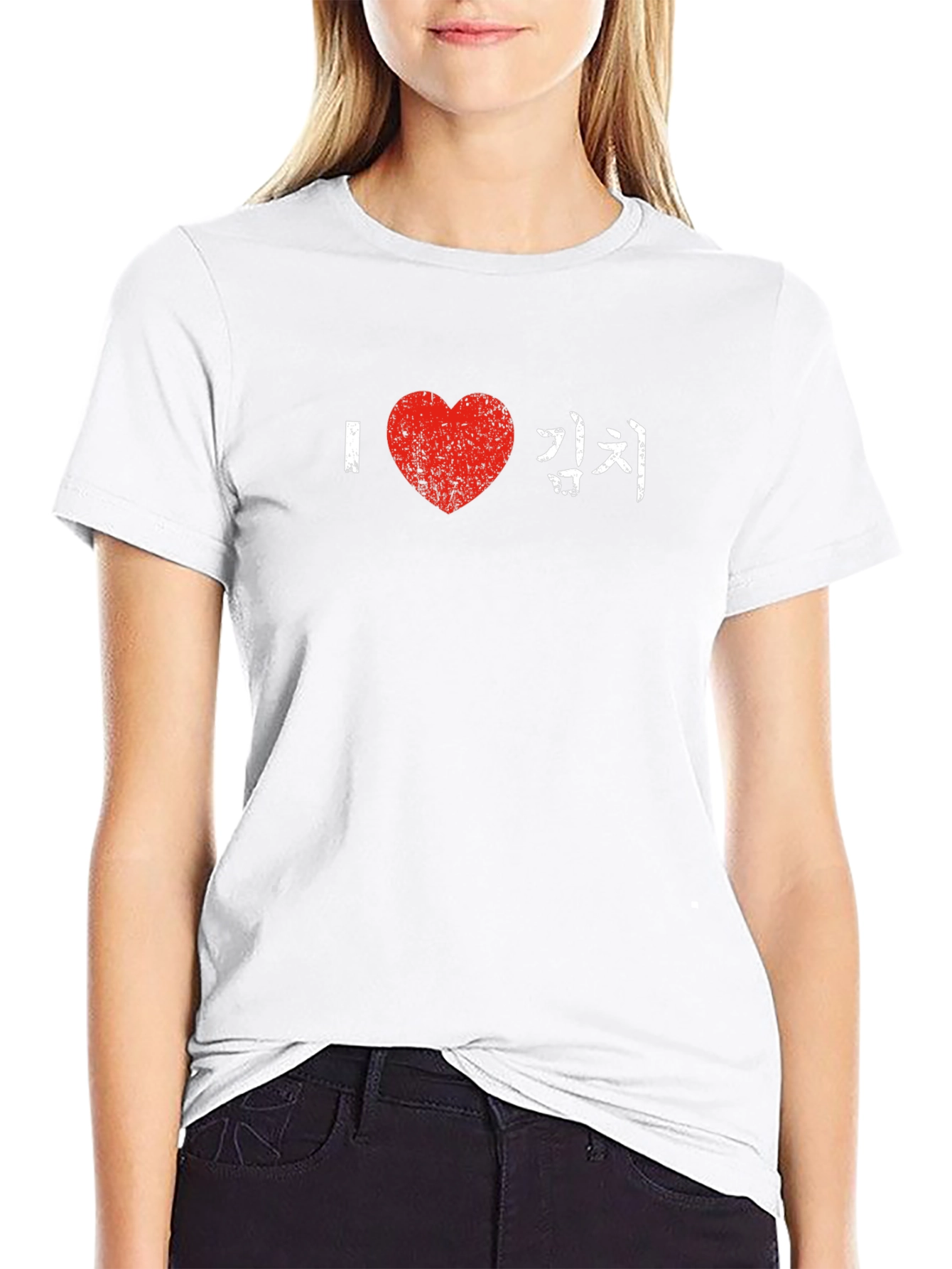 I Love Kimchi T-Shirt - Korean Foodie Tee
