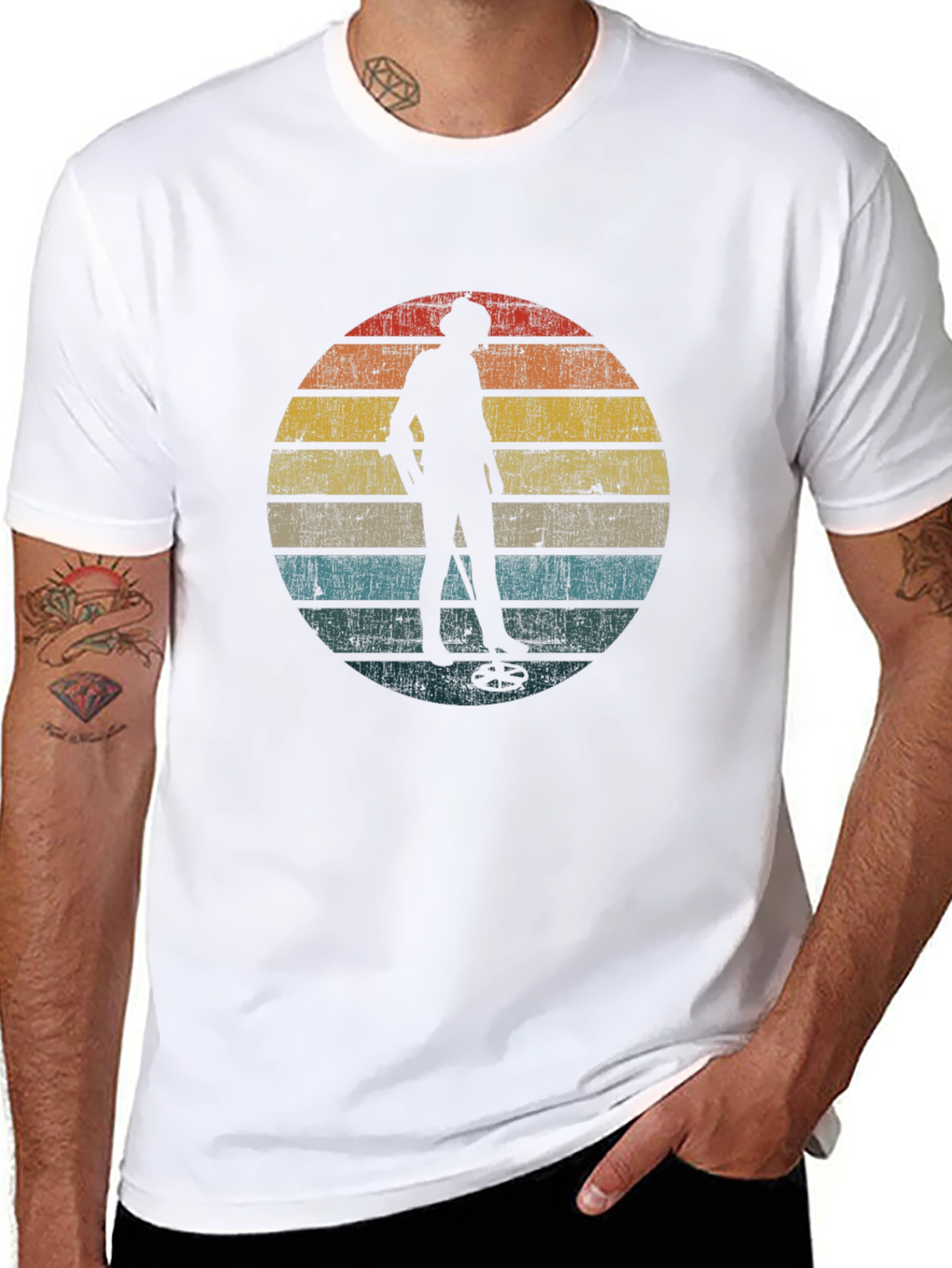 Retro Metal Detecting T-Shirt