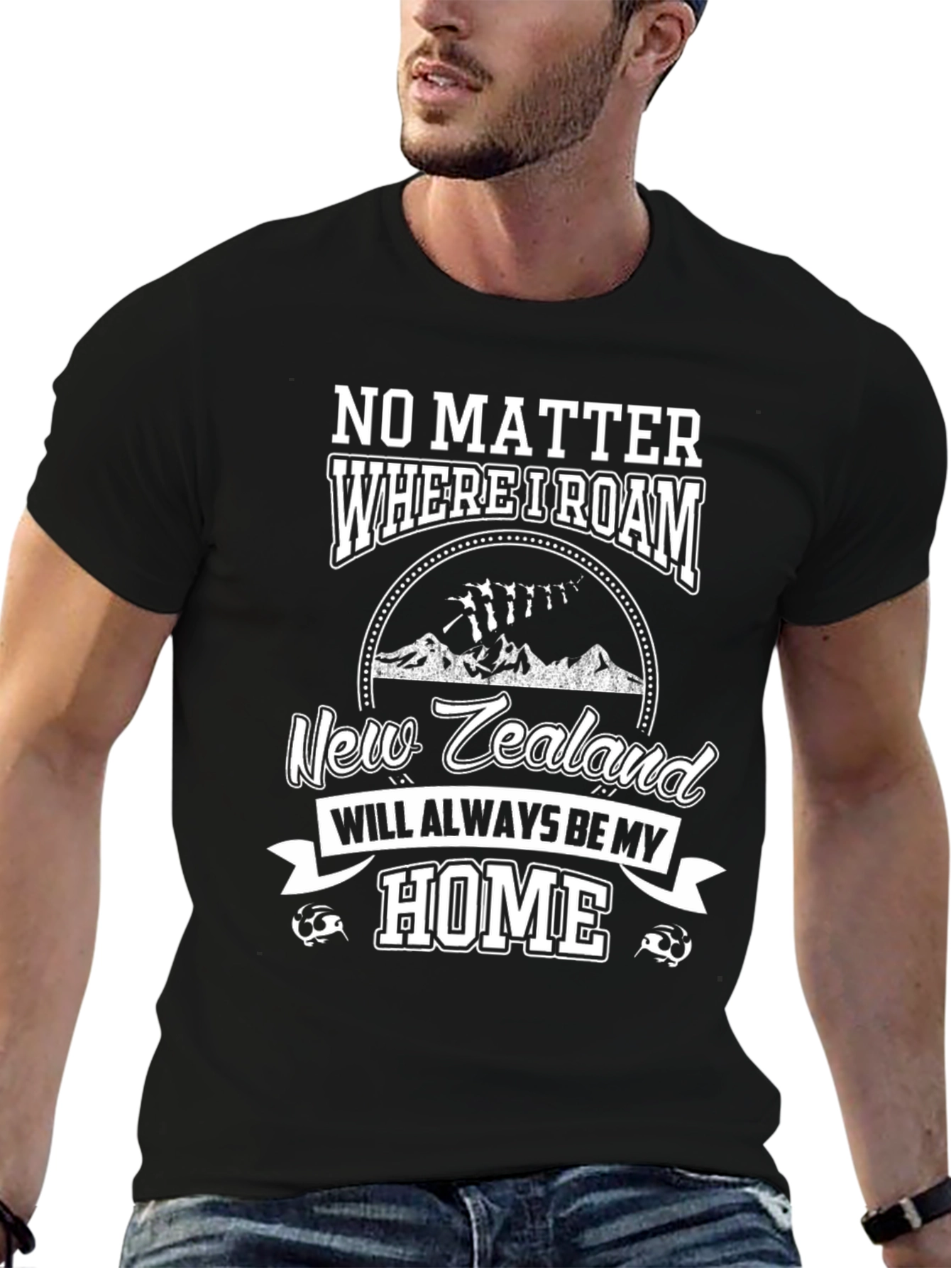 New Zealand Home T-Shirt - Travel Souvenir Tee