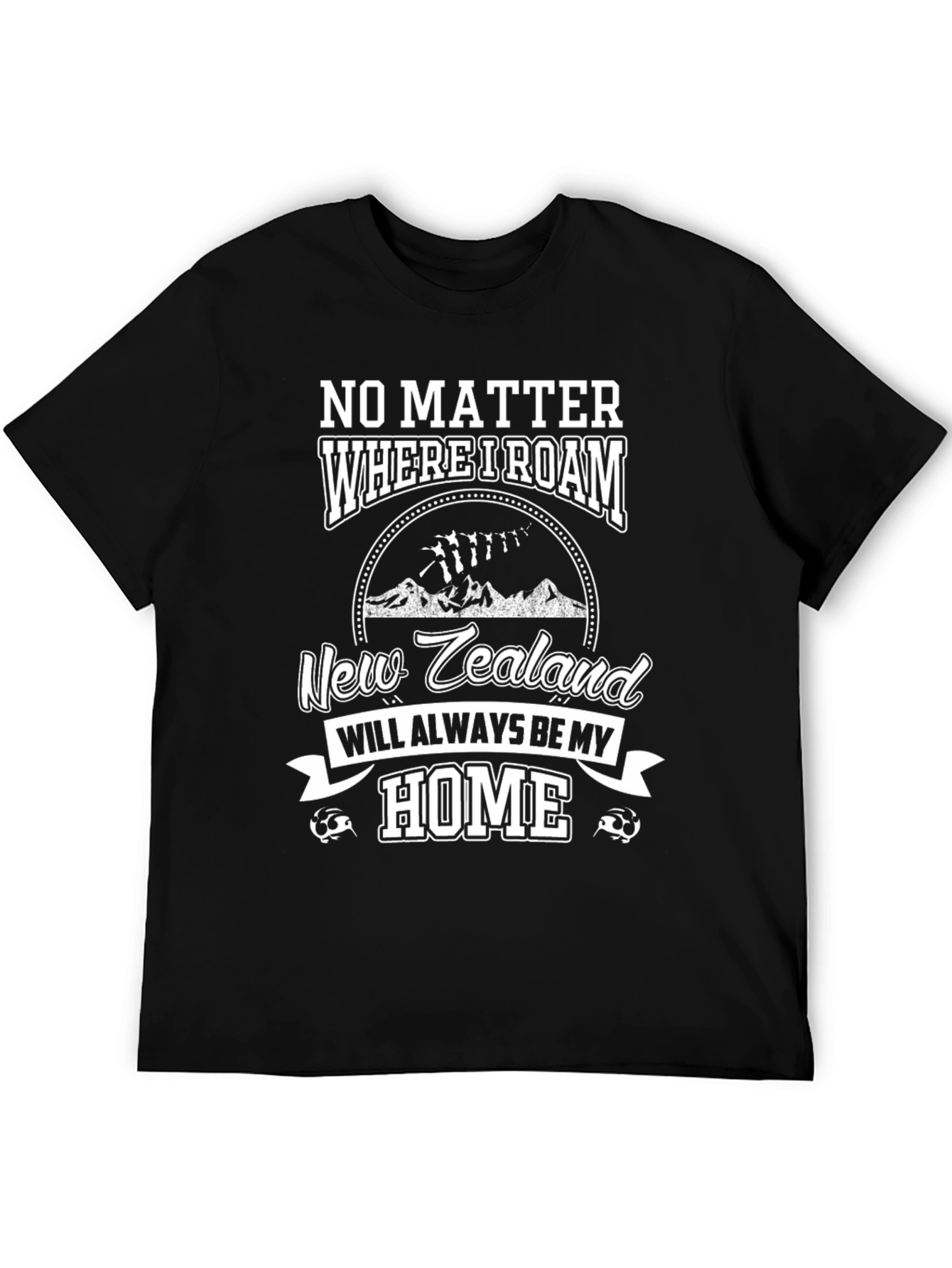 New Zealand Home T-Shirt - Travel Souvenir Tee