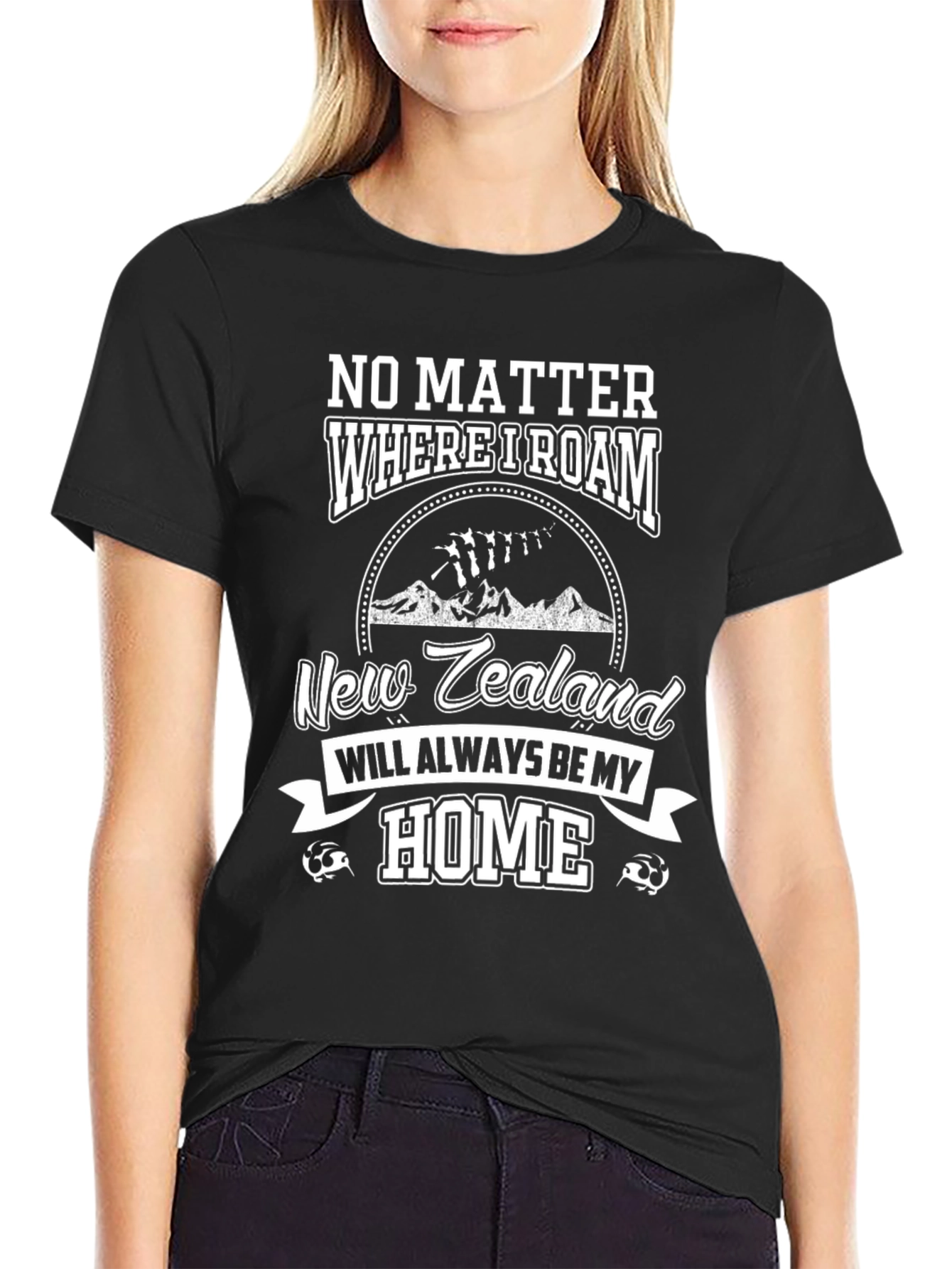 New Zealand Home T-Shirt - Travel Souvenir Tee
