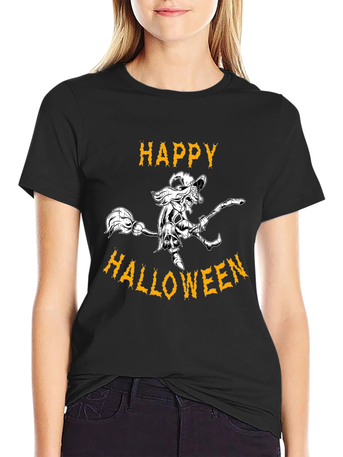 Happy Halloween Witch T-Shirt