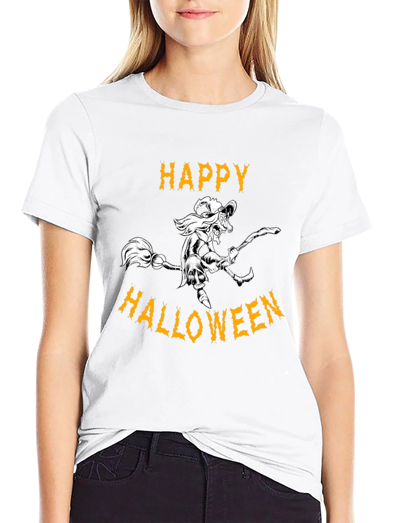 Happy Halloween Witch T-Shirt