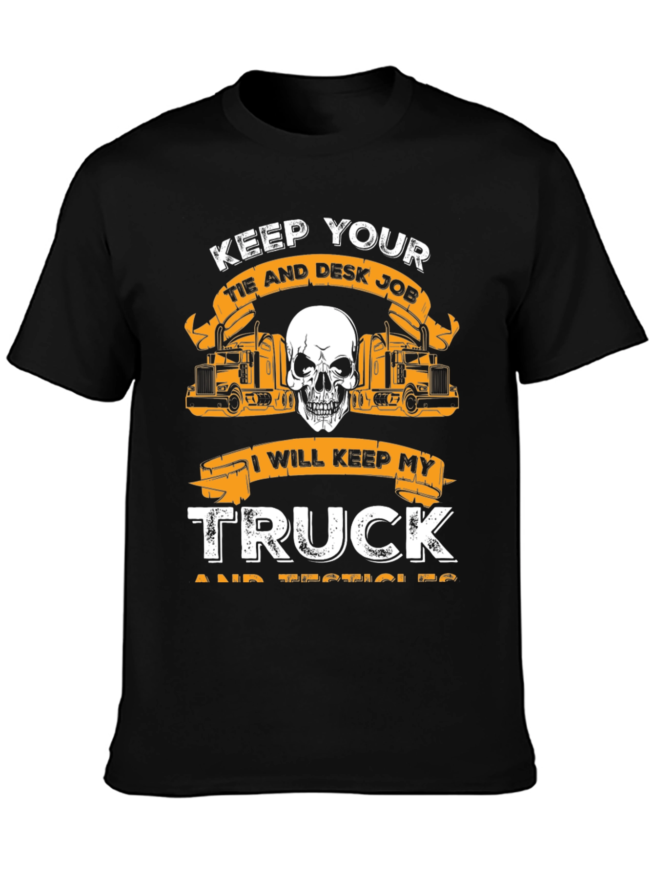 Trucker Pride Tee: Keep Your Truck Graphic T-Shirt