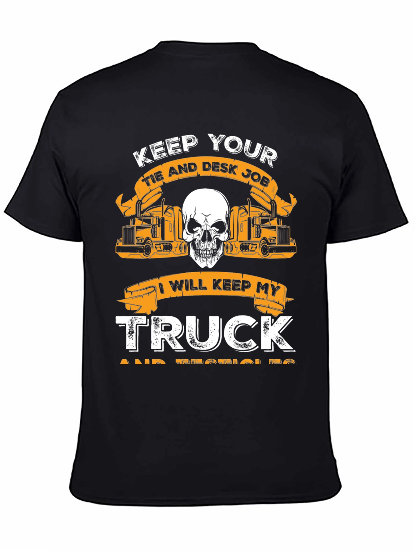 Trucker Pride Tee: Keep Your Truck Graphic T-Shirt