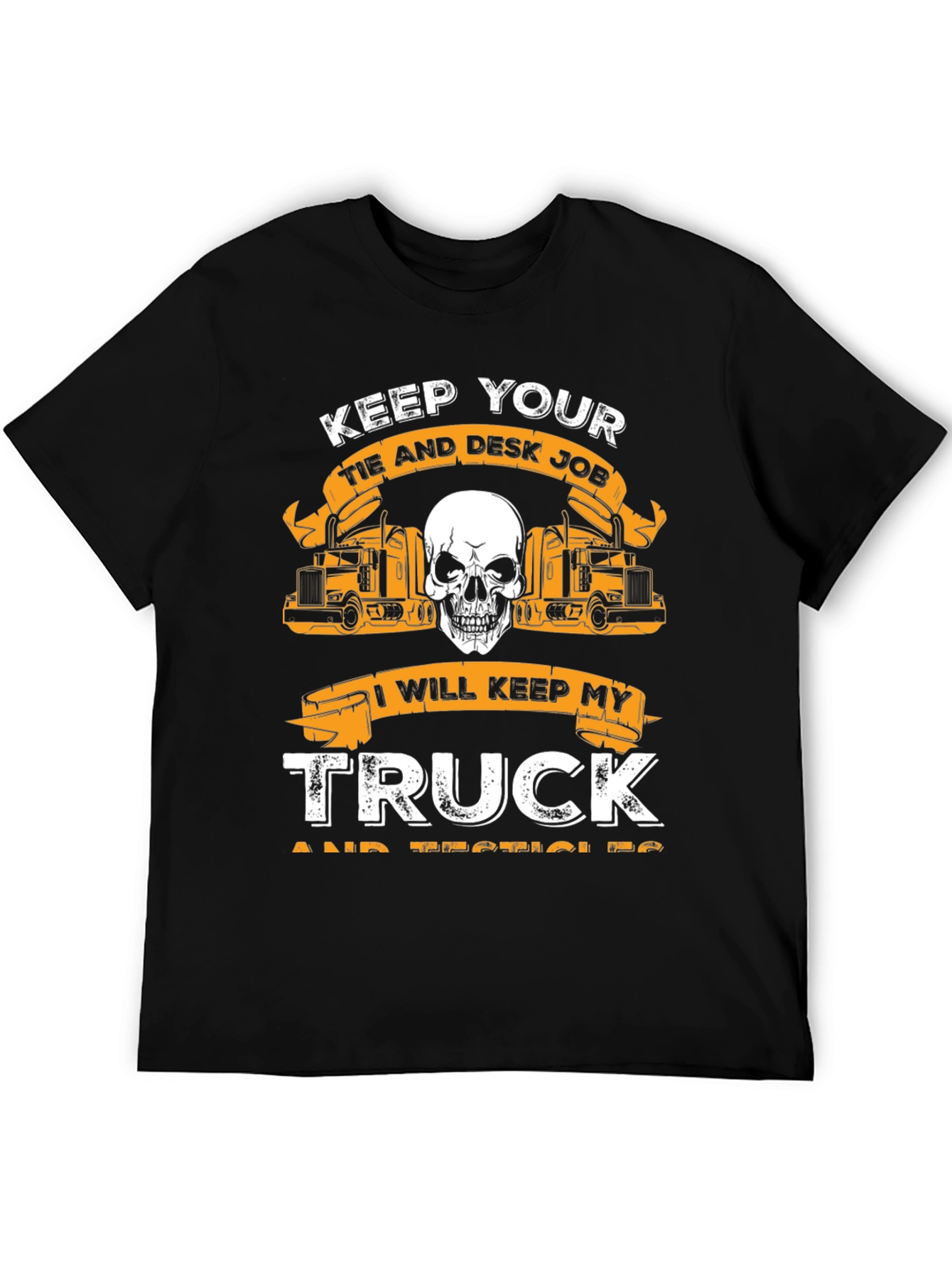 Trucker Pride Tee: Keep Your Truck Graphic T-Shirt
