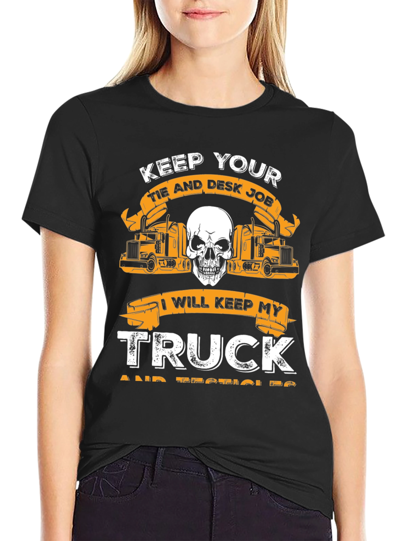 Trucker Pride Tee: Keep Your Truck Graphic T-Shirt