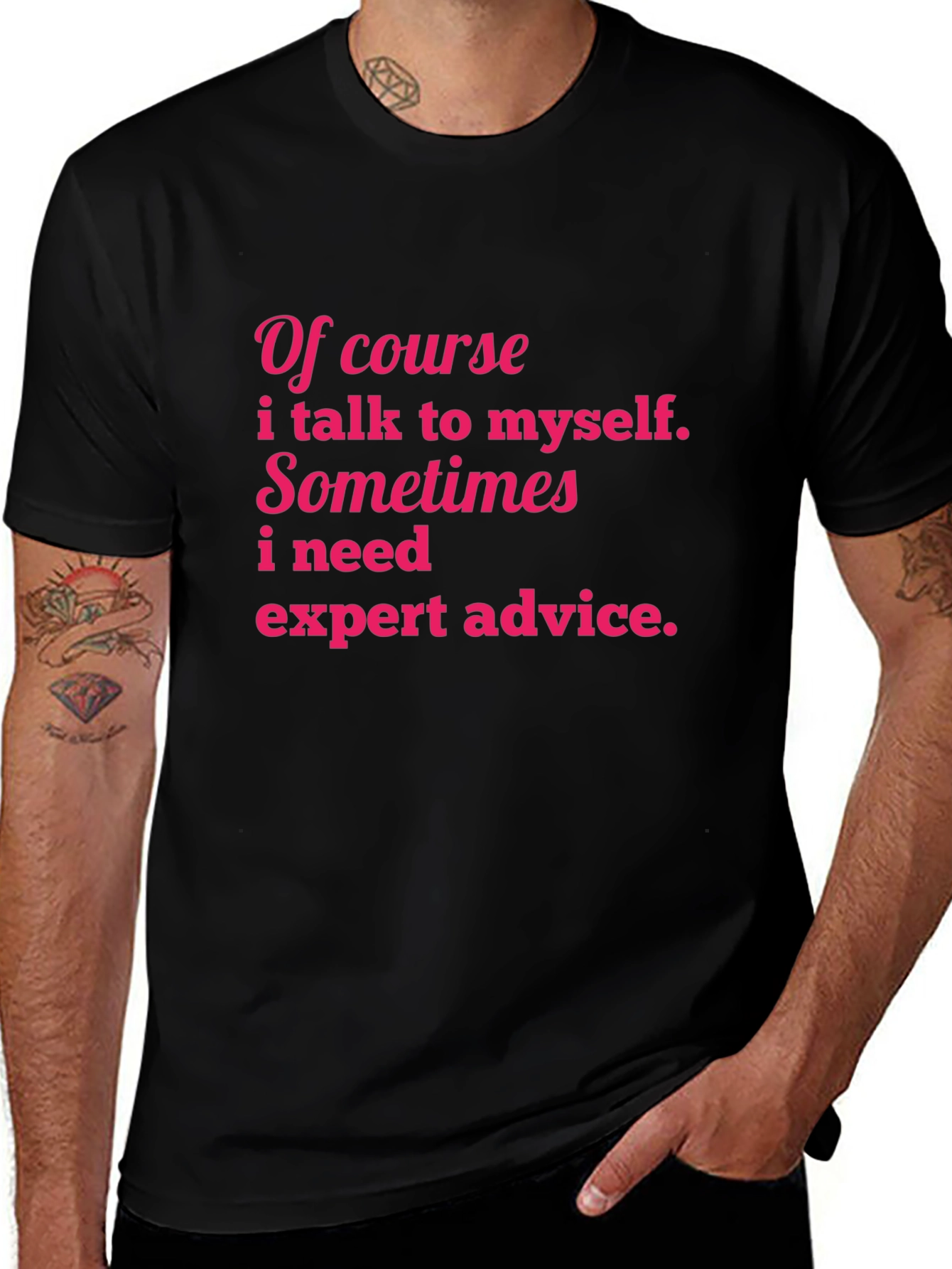 Funny Graphic T-Shirt - Expert Advice Tee