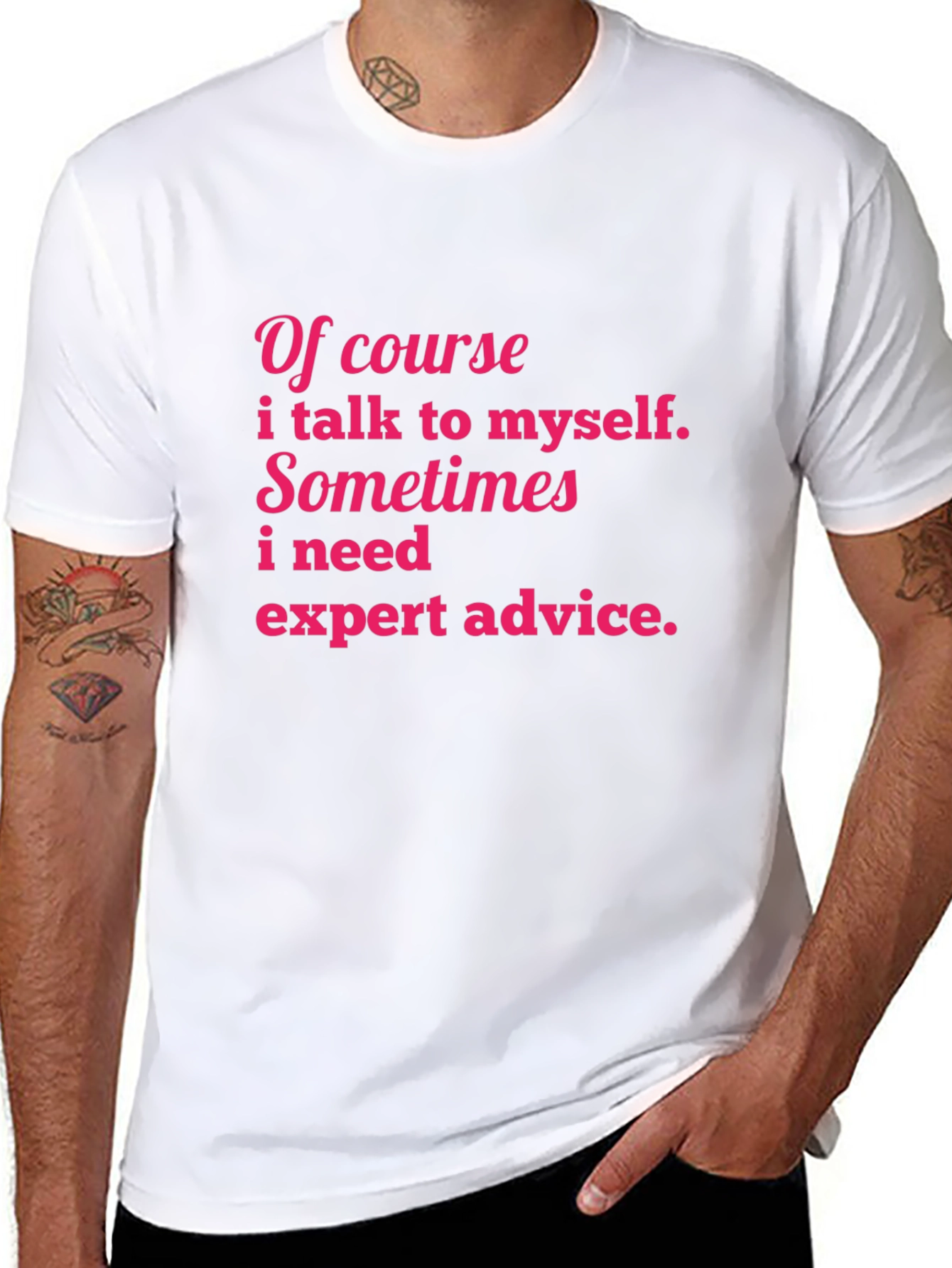 Funny Graphic T-Shirt - Expert Advice Tee