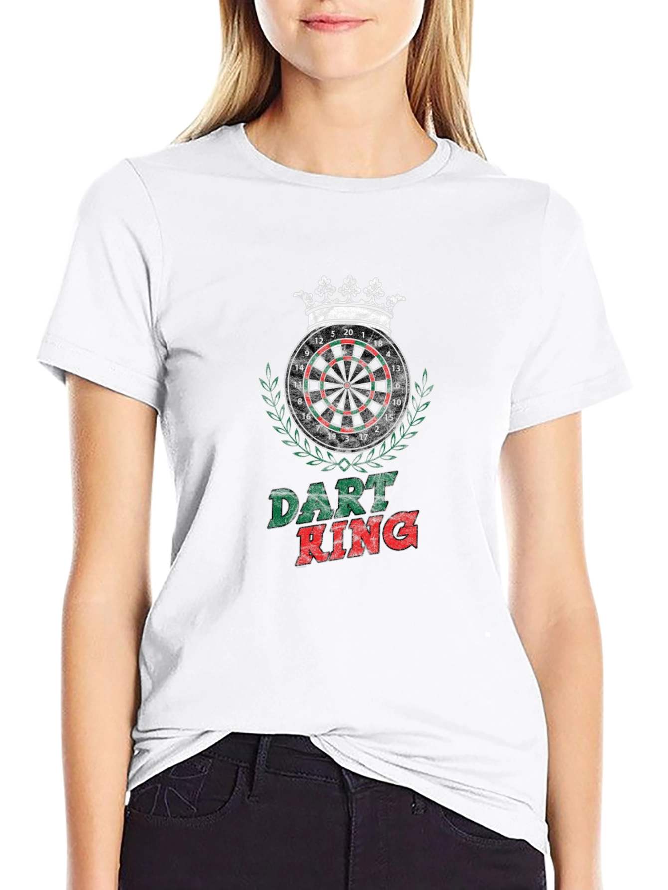 Dart King Graphic T-Shirt - Black