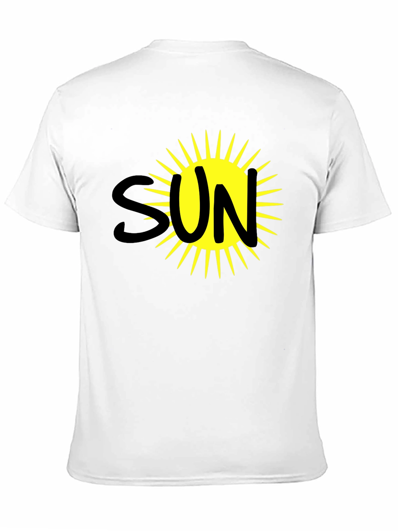 Sun Graphic Black T-Shirt
