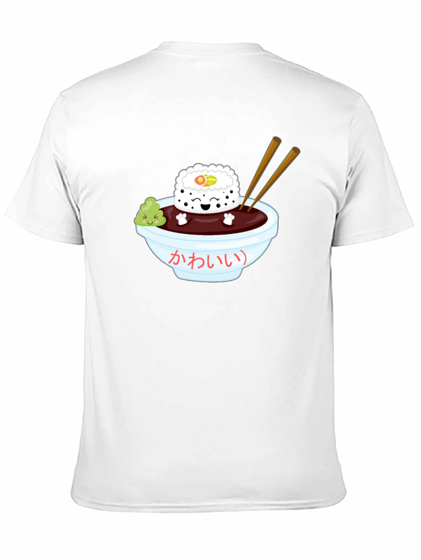 Sushi Kawaii T-Shirt - Unisex Black Tee