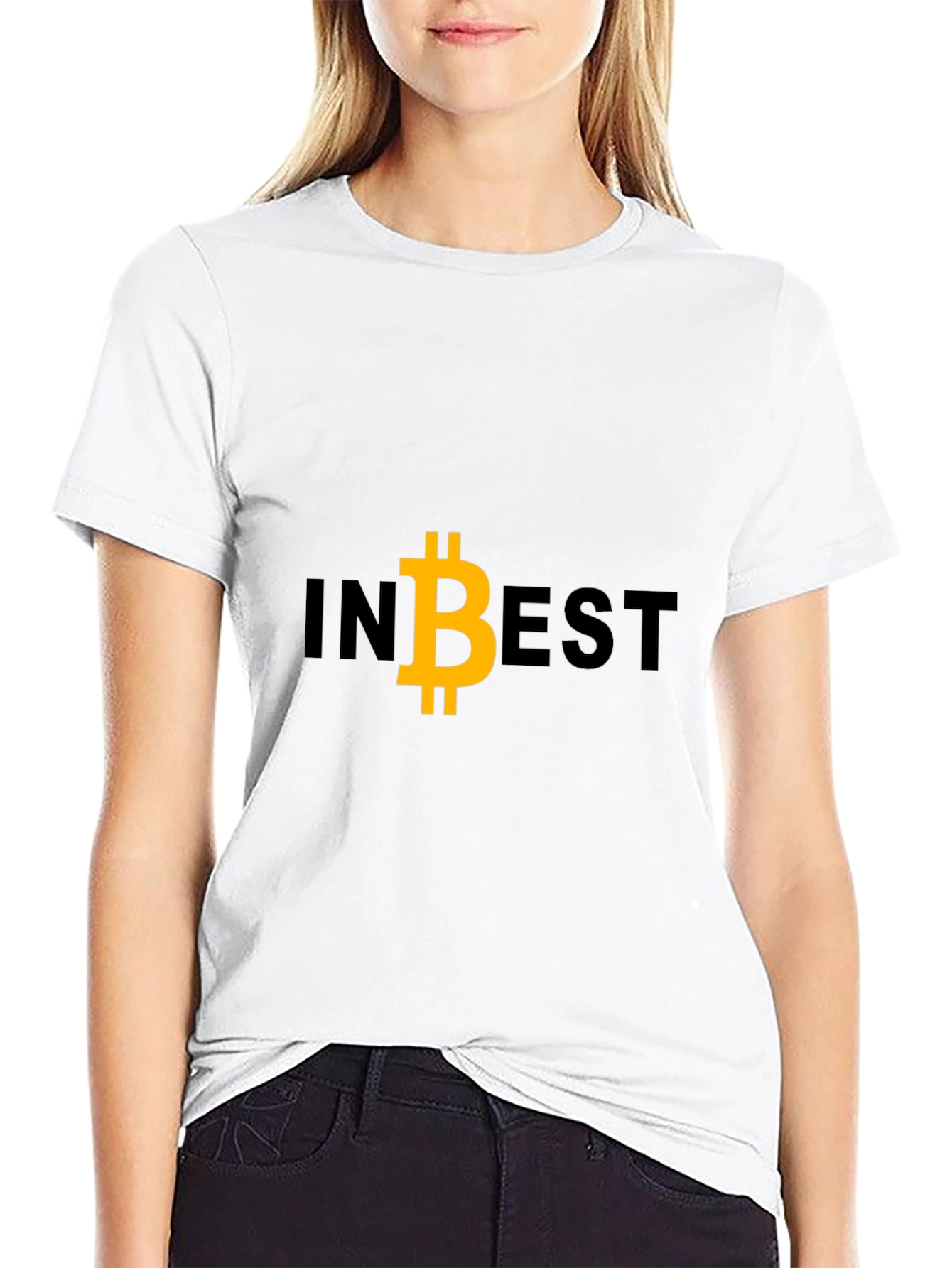 Invest in Bitcoin Black Tee