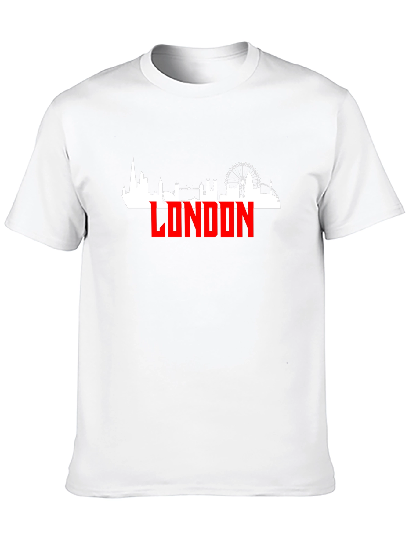 London Skyline Graphic Tee - Cityscape T-Shirt