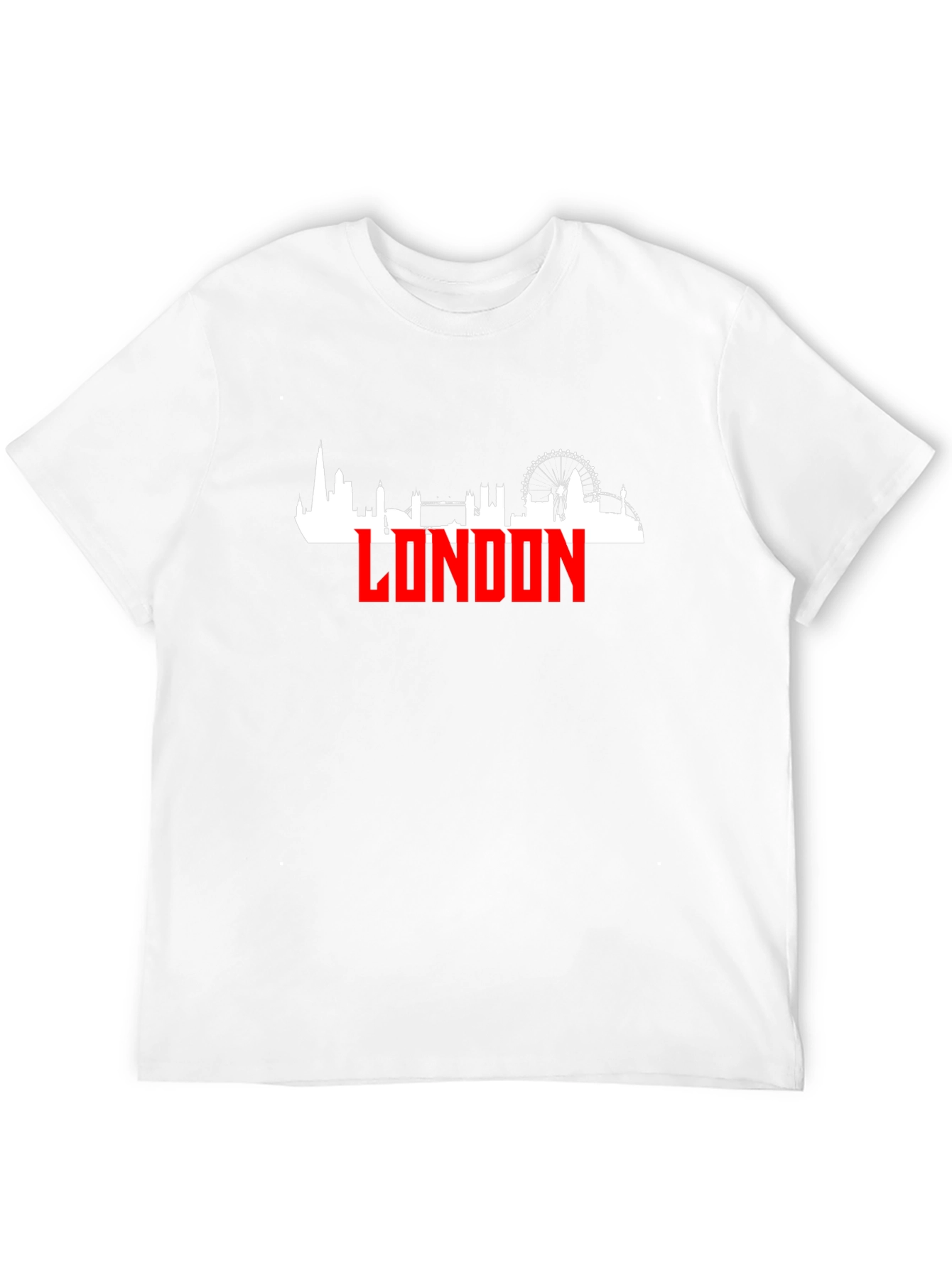 London Skyline Graphic Tee - Cityscape T-Shirt