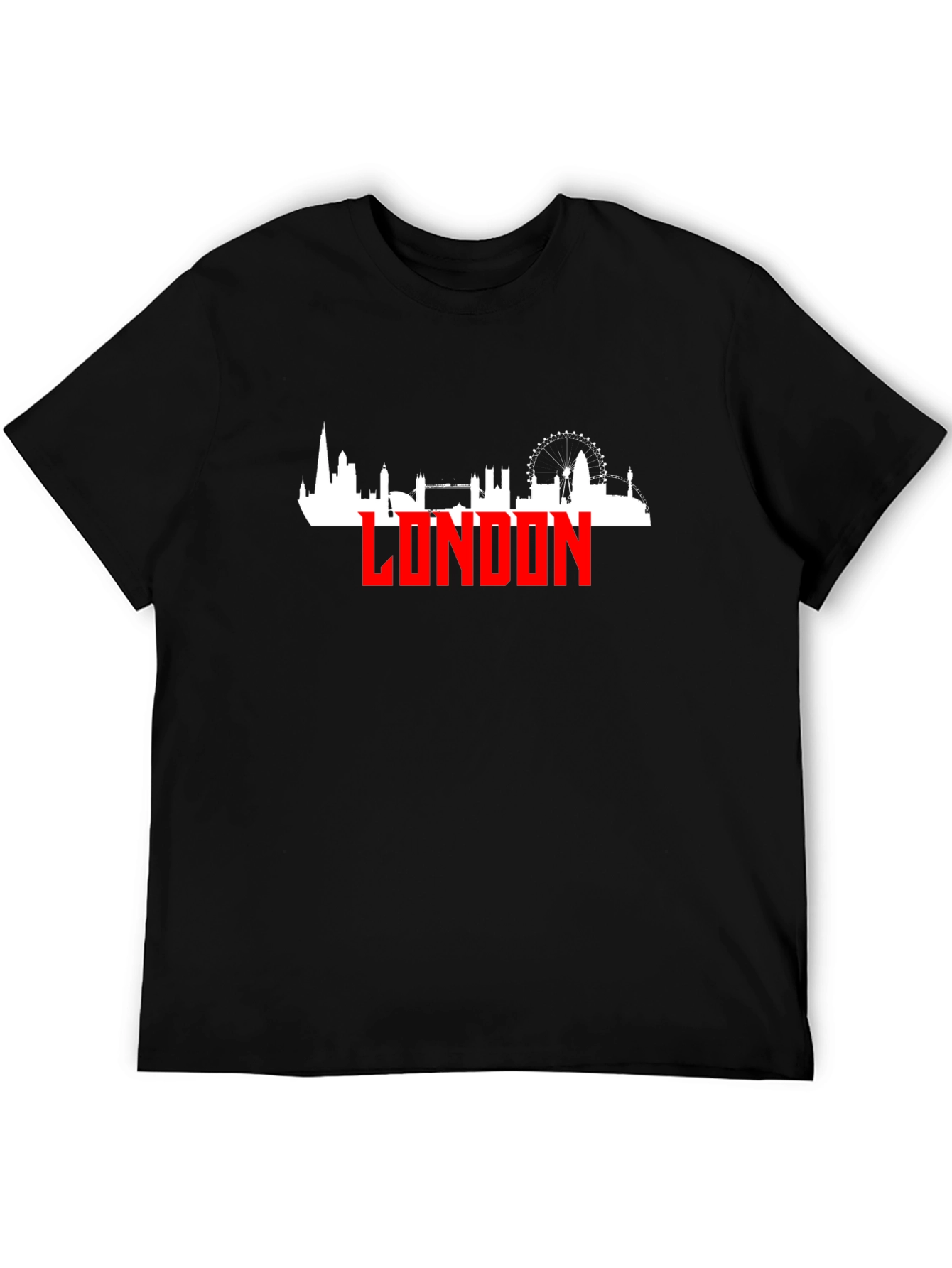 London Skyline Graphic Tee - Cityscape T-Shirt