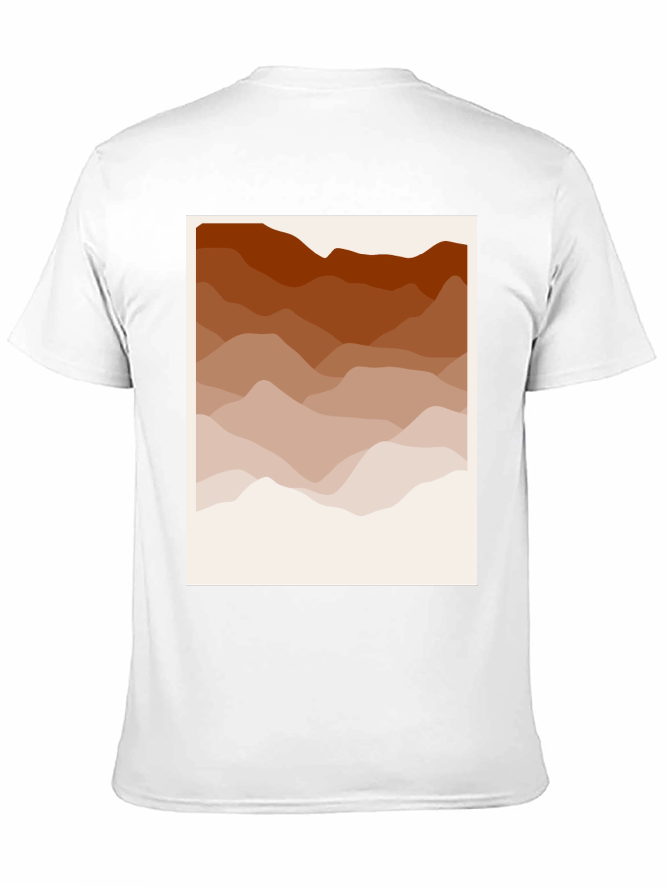 Abstract Mountain Range Graphic Tee