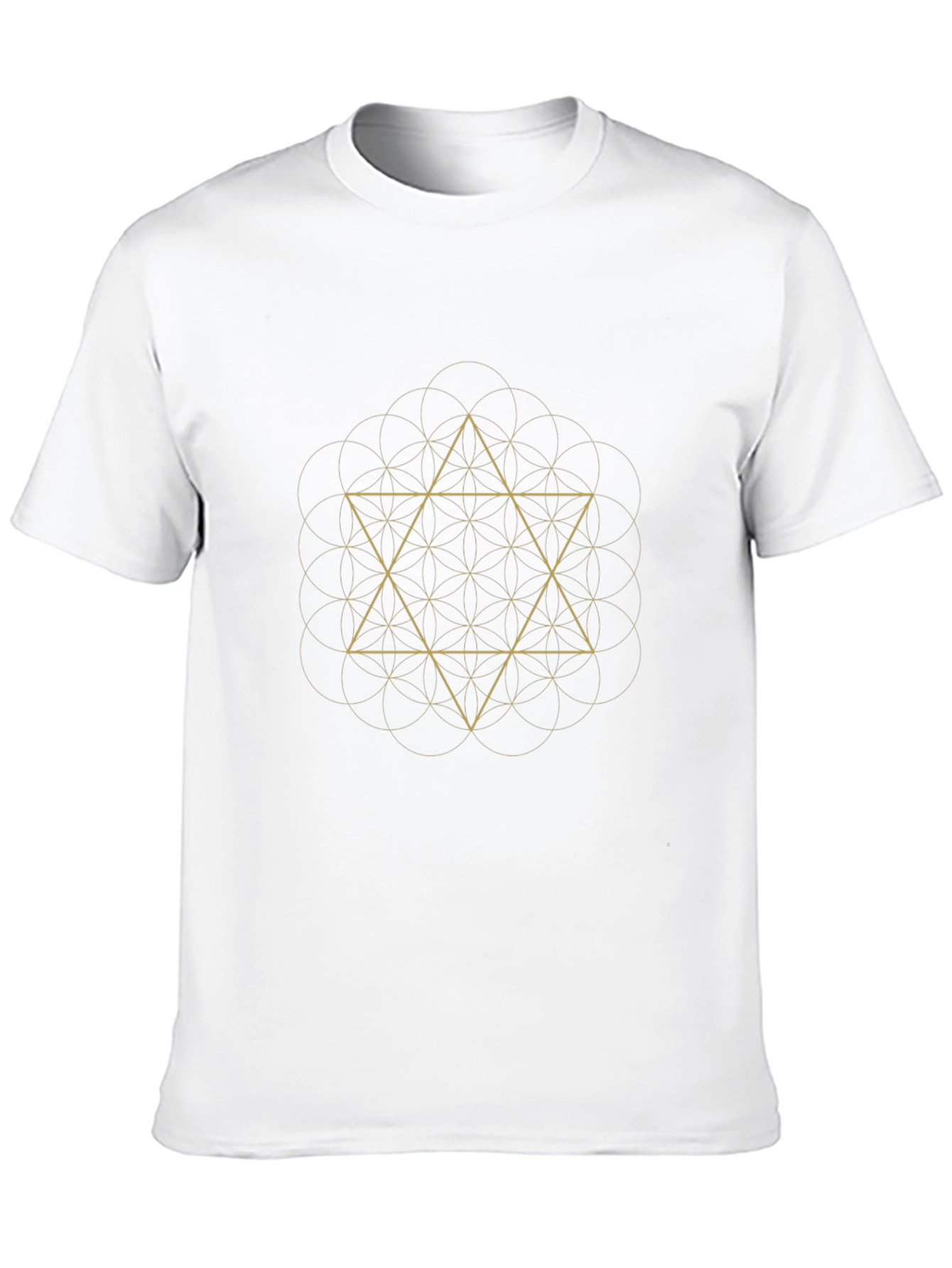Geometric Starburst Graphic Tee - Modern Menswear
