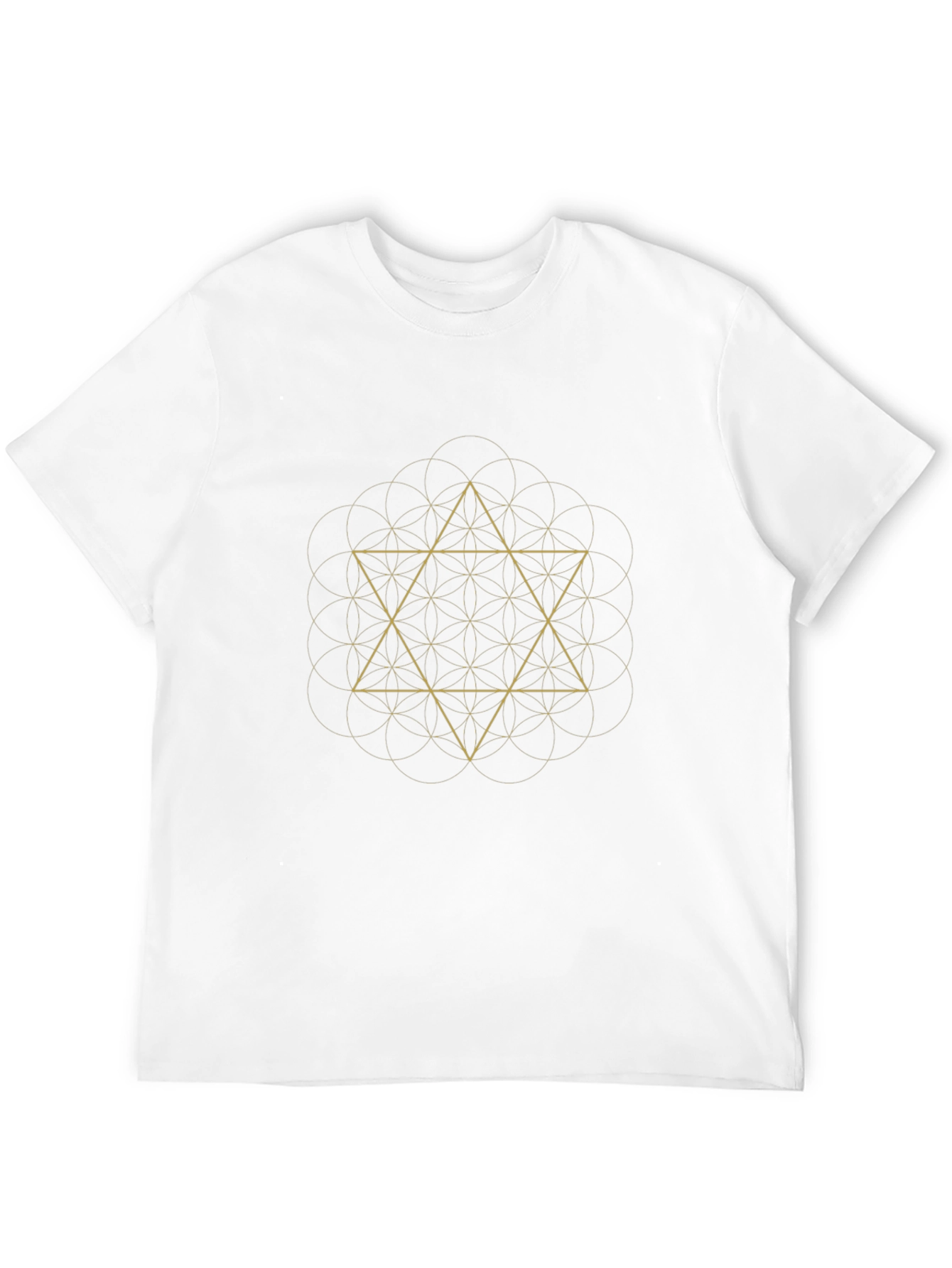 Geometric Starburst Graphic Tee - Modern Menswear