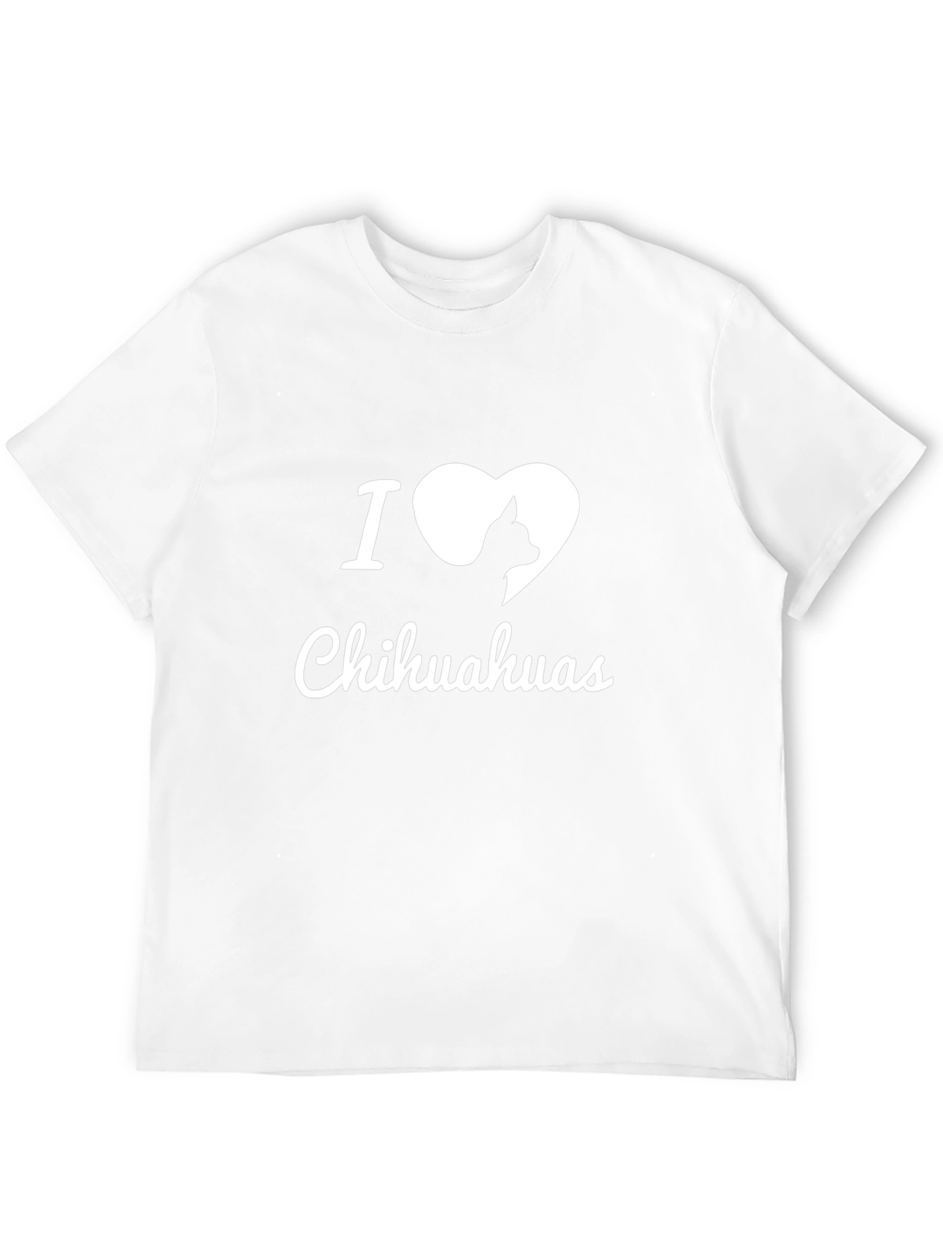 I Heart Chihuahuas Black T-Shirt