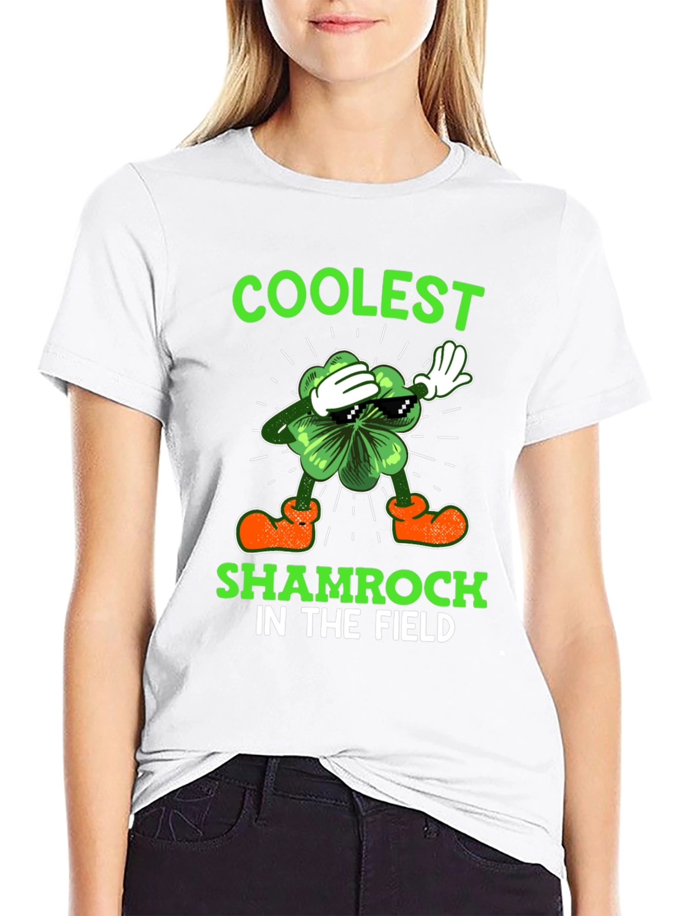 Coolest Shamrock St. Patricks Day T-Shirt