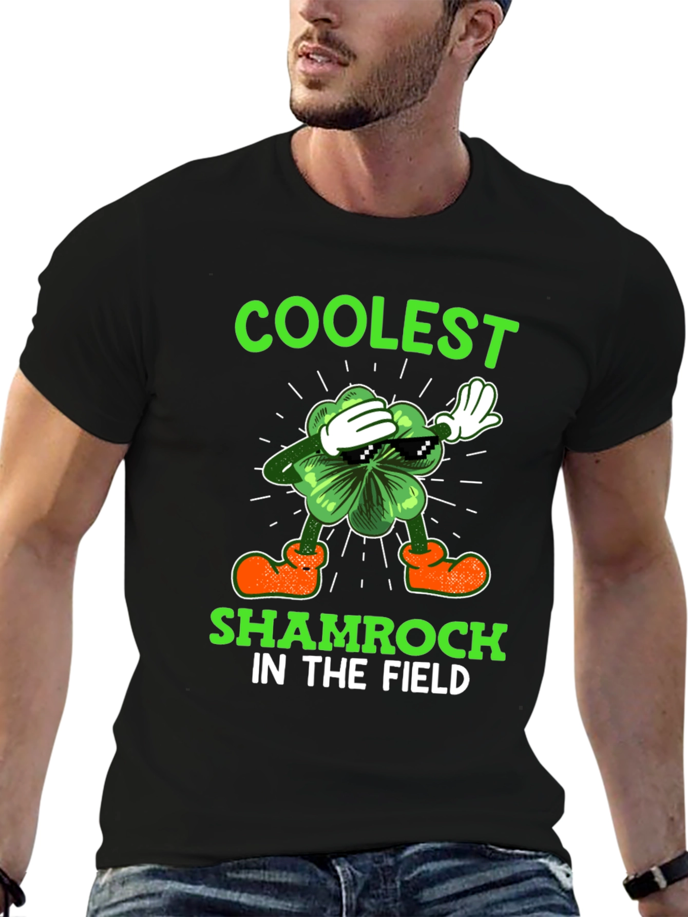 Coolest Shamrock St. Patricks Day T-Shirt