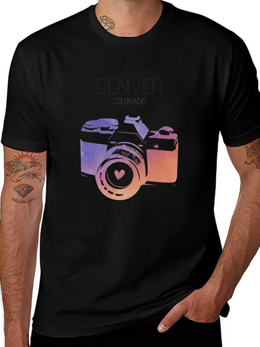 Denver Colorado Camera Graphic T-Shirt