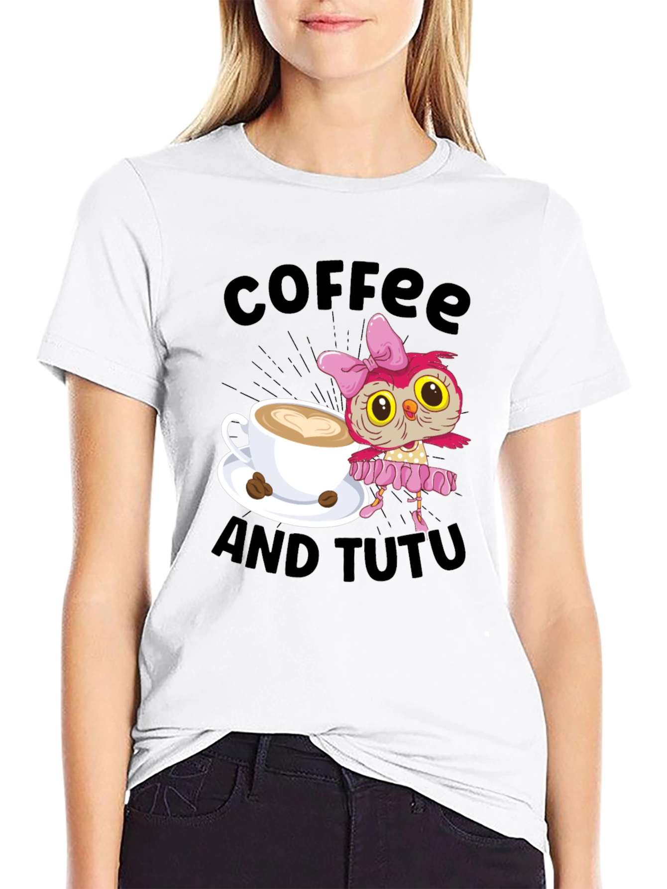 Coffee and Tutu Graphic Tee