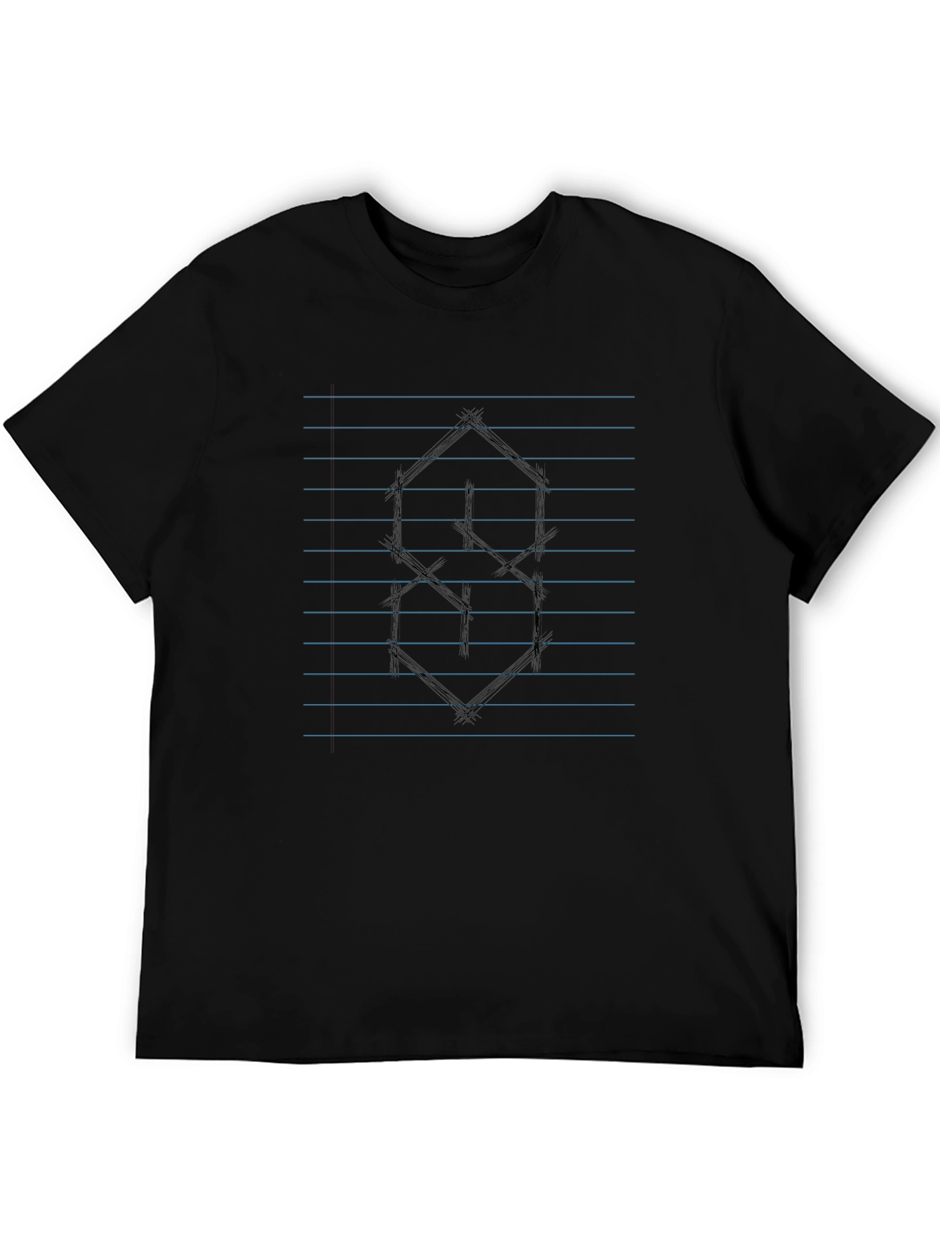 Cool S Notebook Black T-Shirt